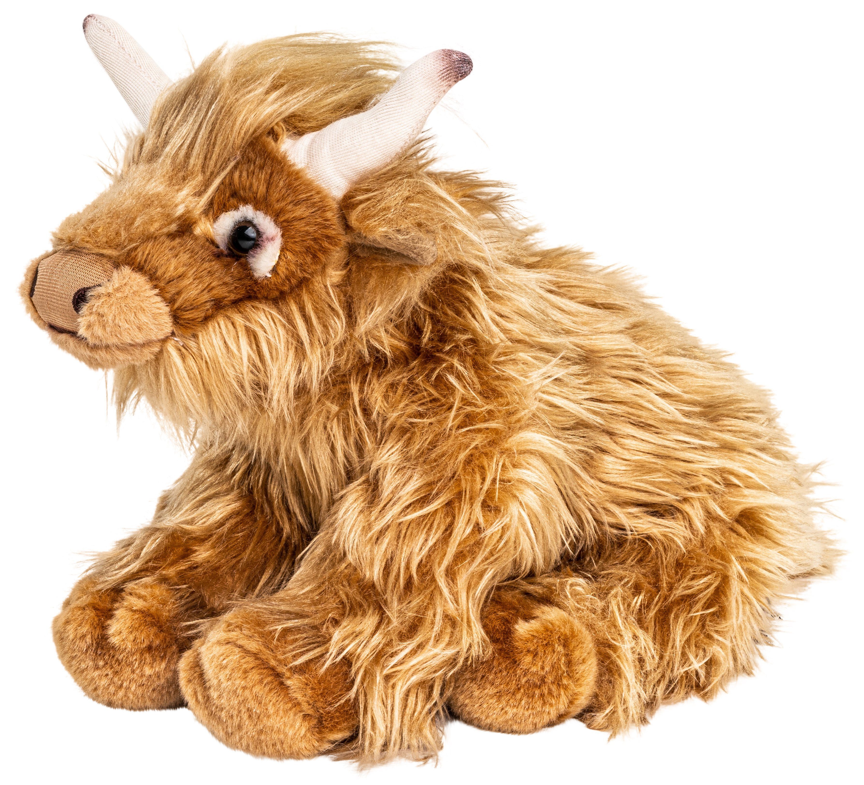 Uni-Toys Kuscheltier Schottisches Hochlandrind - Länge 25 cm - Kuh, Plüsch- günstig online kaufen