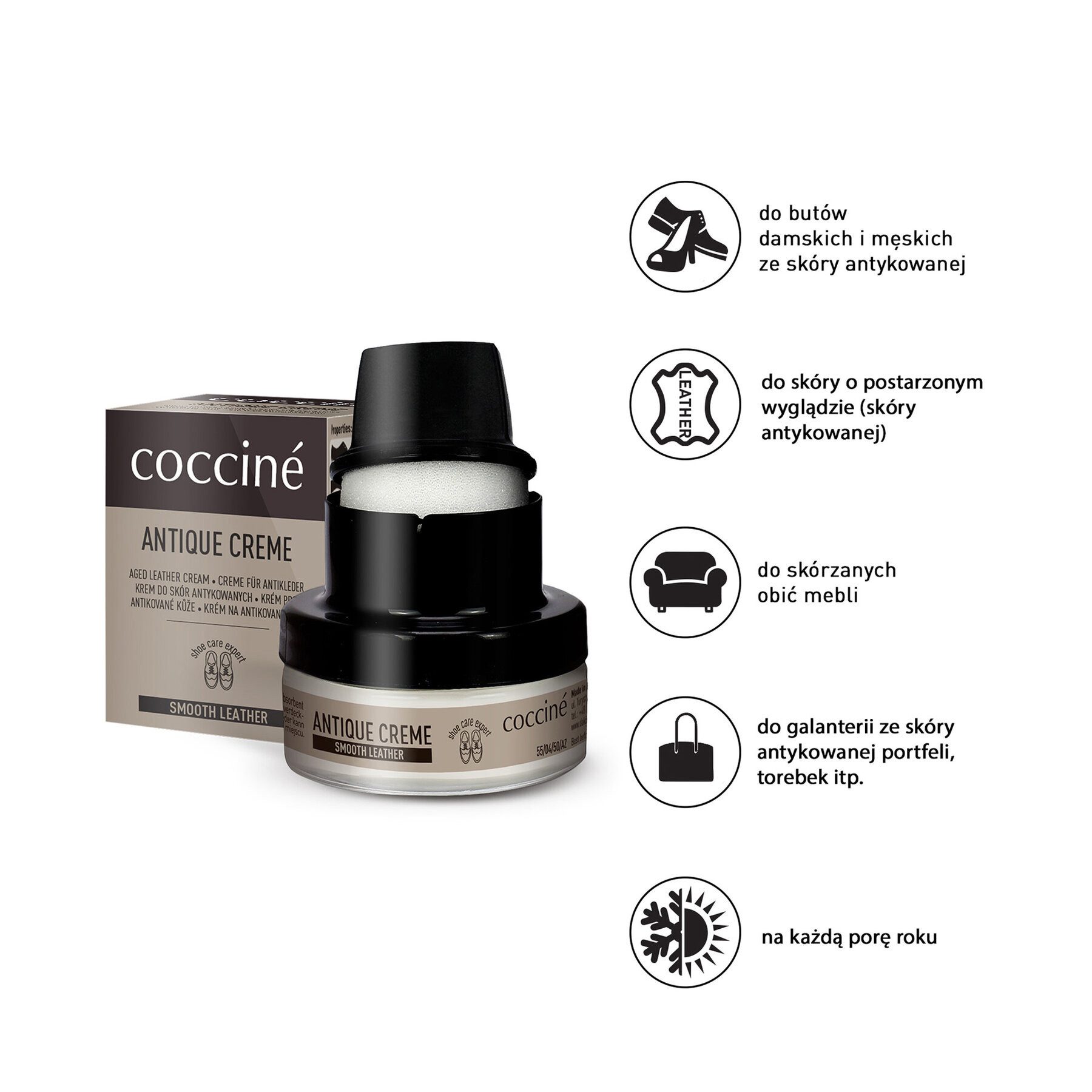 coccine Galoschen Coccine Unisex Schuhcreme andere ANTIQUE CREME 50ML VA