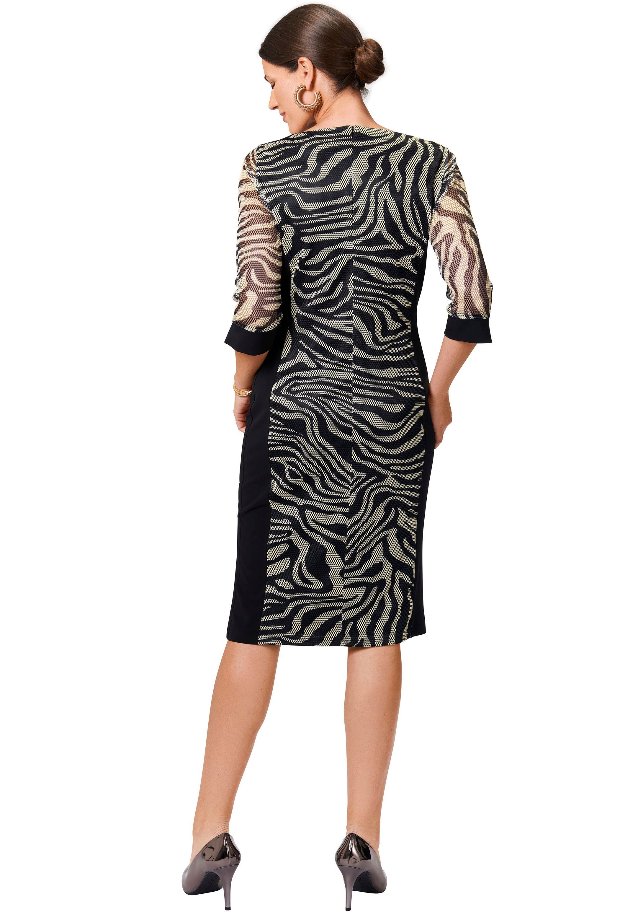 select! By Hermann Lange Jerseykleid mit angesagten Allover-Druck