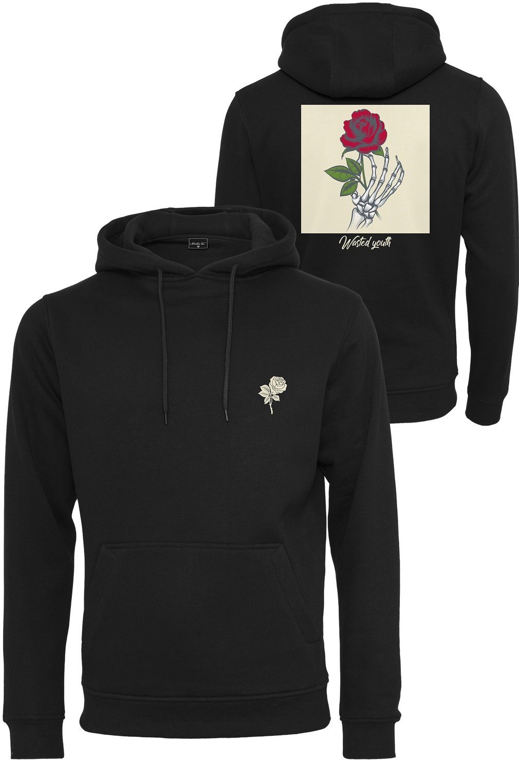 MisterTee Kapuzensweatshirt "MisterTee Herren Wasted Youth Hoody", (1 tlg.) günstig online kaufen