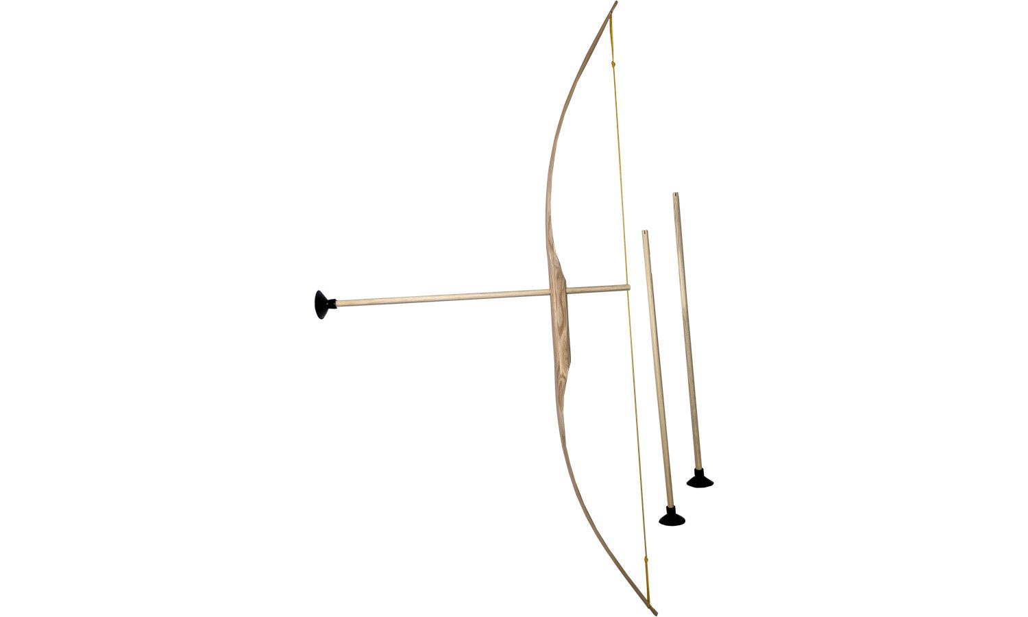 Holzspielerei Kinderbogenset Bogen Robin mit 3 Pfeilen (Saugnapf)