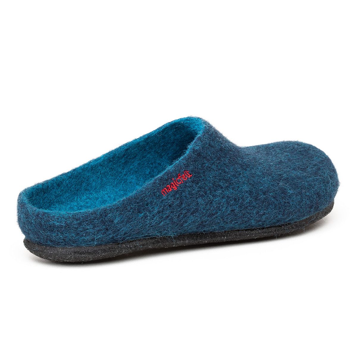 Magicfelt Filz Pantoffel (1-tlg) Pantoffeln - 100% reine Merinowolle für höchsten Komfort