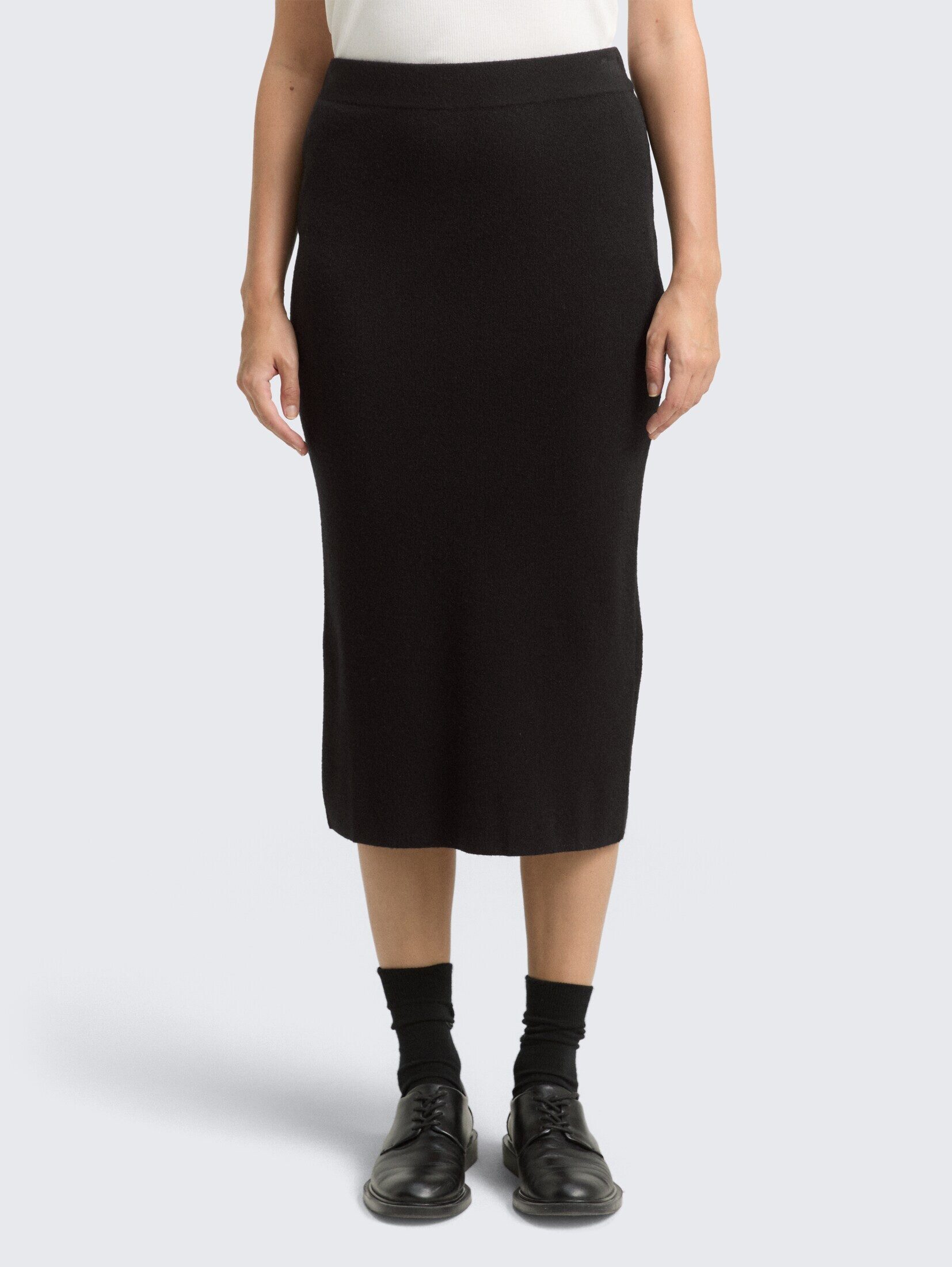 TOM TAILOR Sommerrock Röcke Midi-Rock mit Schlitz günstig online kaufen