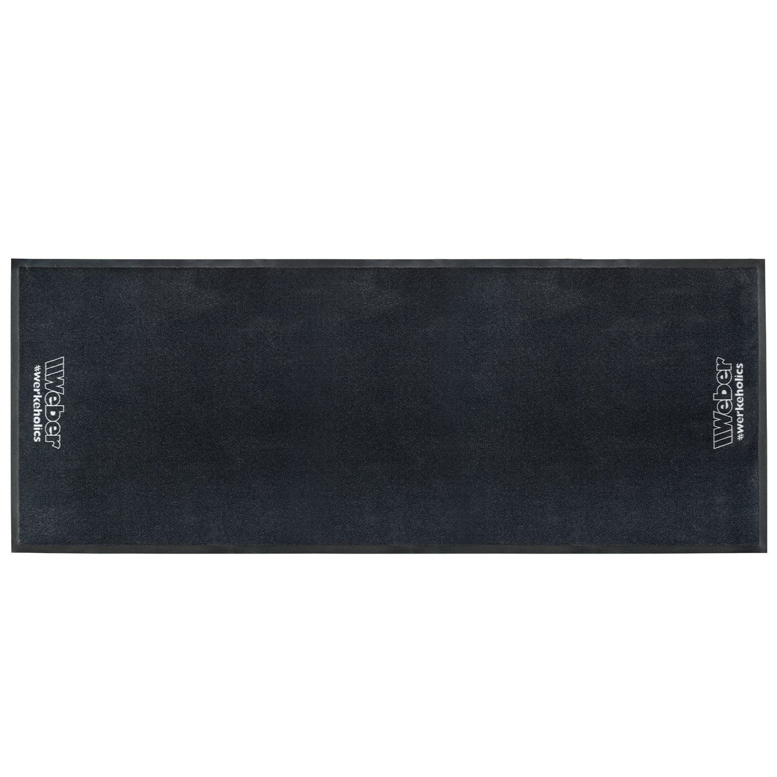 Weber GmbH Bodenschutzmatte Weber #Werkeholics Universalmatte 3000 x 1000 mm, 1-St., schwarz, rutschbeständig, hohe Flüssigkeitsaufnahme