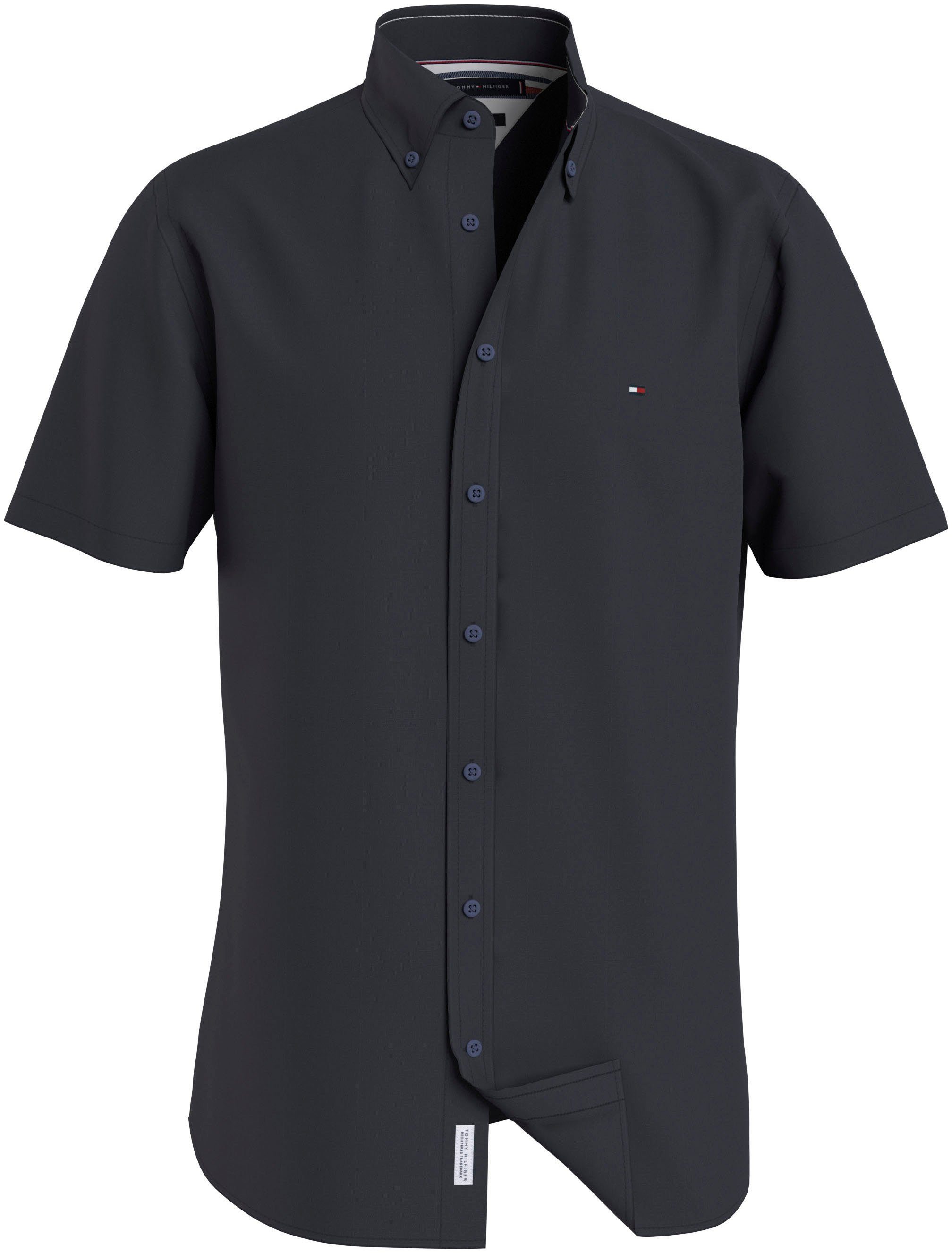 Tommy Hilfiger Big & Tall Kurzarmhemd BT-FLEX POPLIN RF SHIRT S/S-B Große Größen