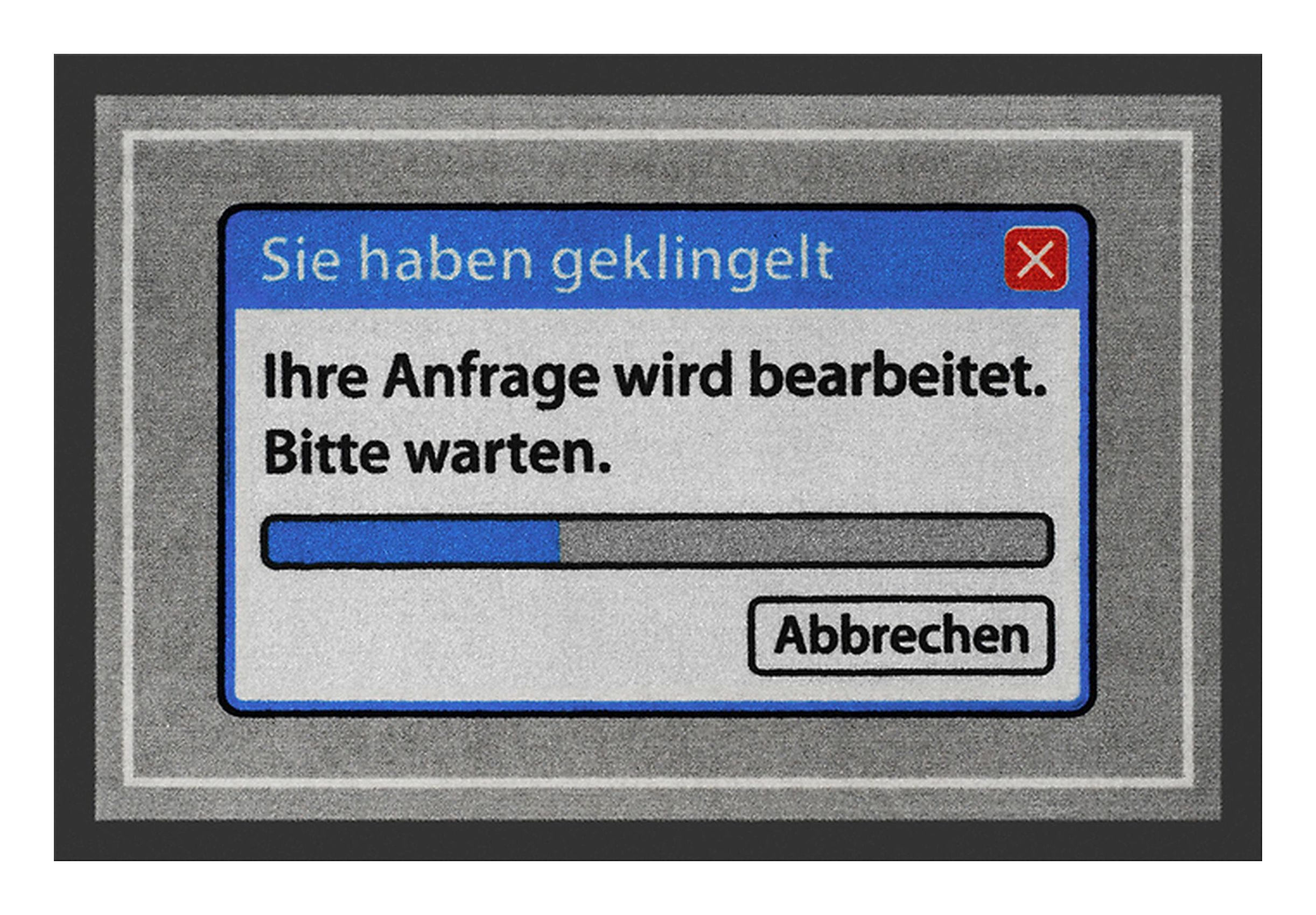Rockbites Fußmatte Rockbites - Fußmatte Türmatte "Anfrage wird bearbeitet" günstig online kaufen