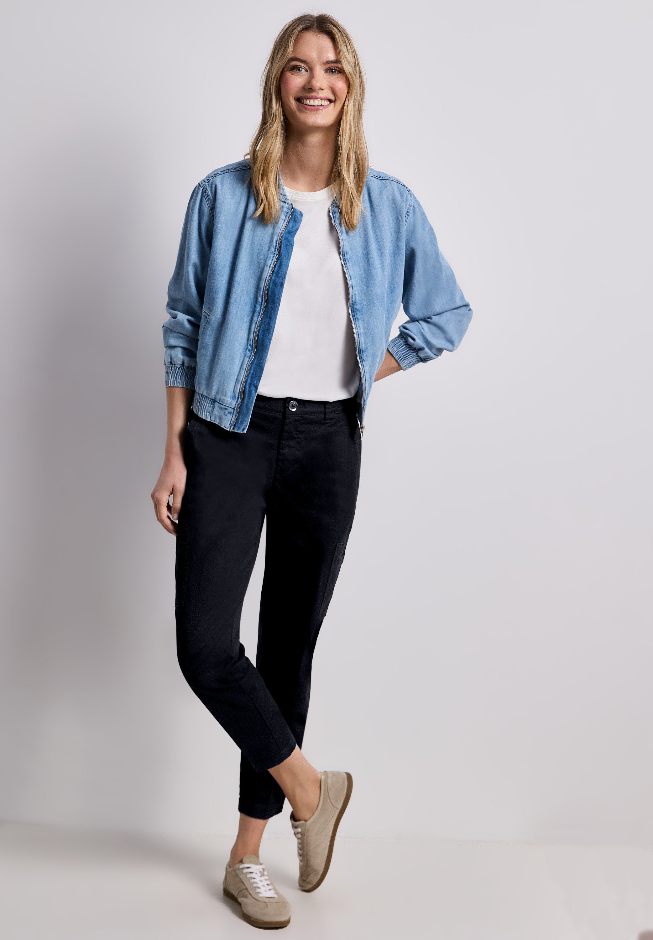 STREET ONE Chinohose Middle Waist