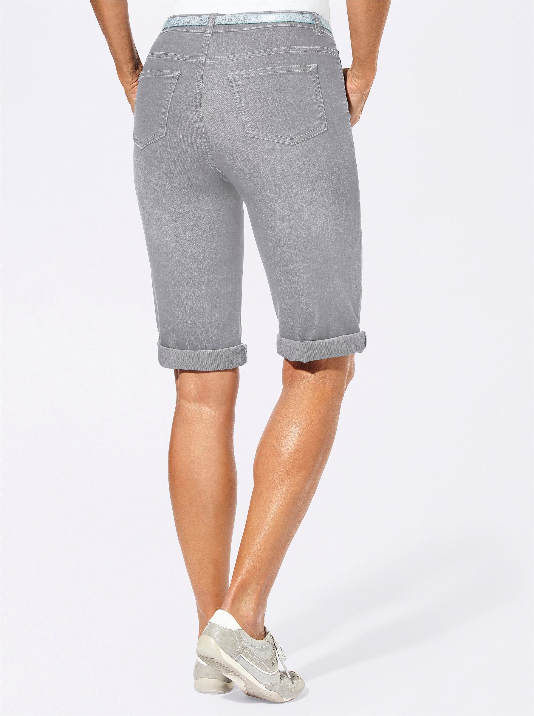 Witt Jeansshorts Jeans-Bermudas leicht vertieft günstig online kaufen