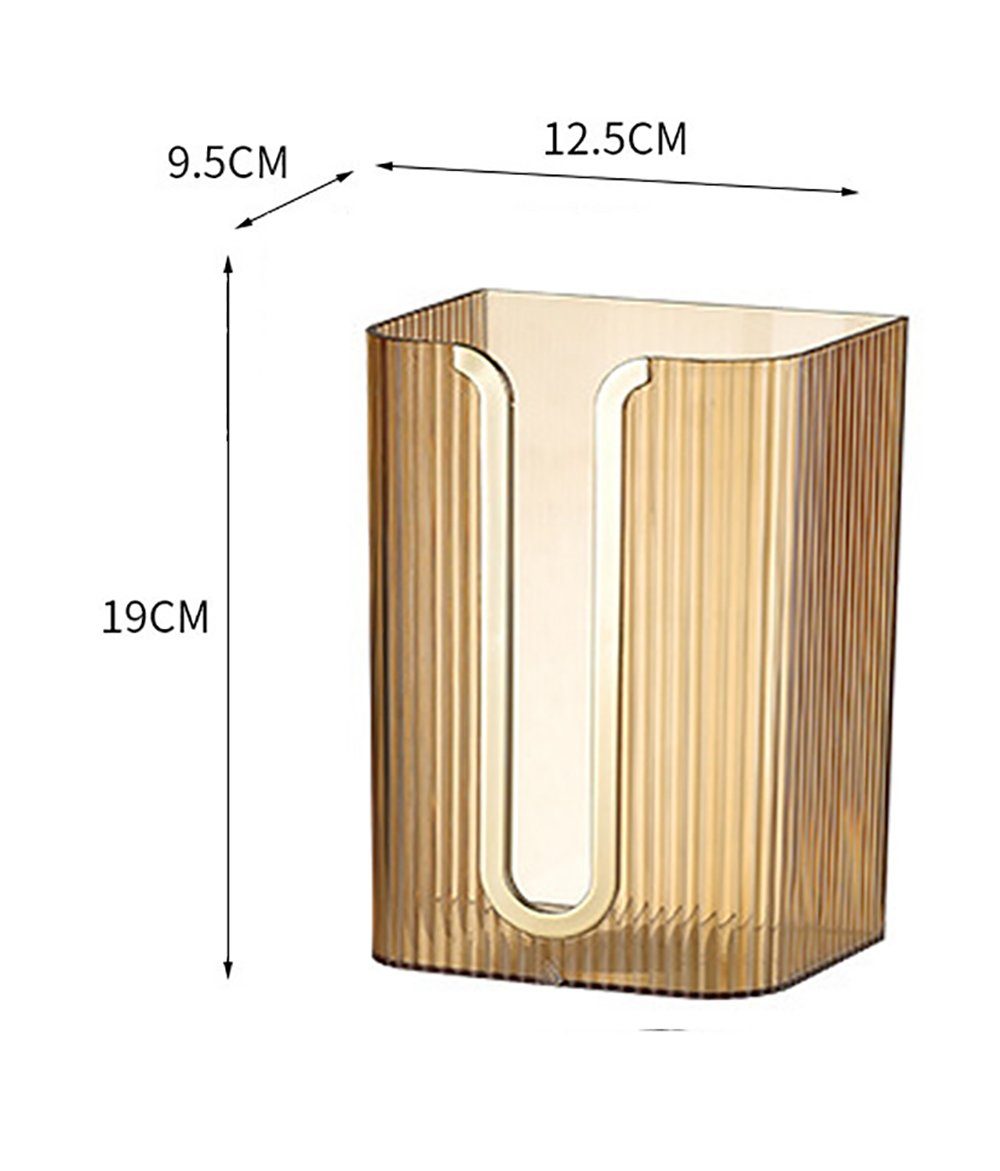 L.Ru UG Papiertuchspender werden können Wandmontierte Masken Taschentuchbox, (1-tlg), platziert U-förmige Aufbewahrungsbox
