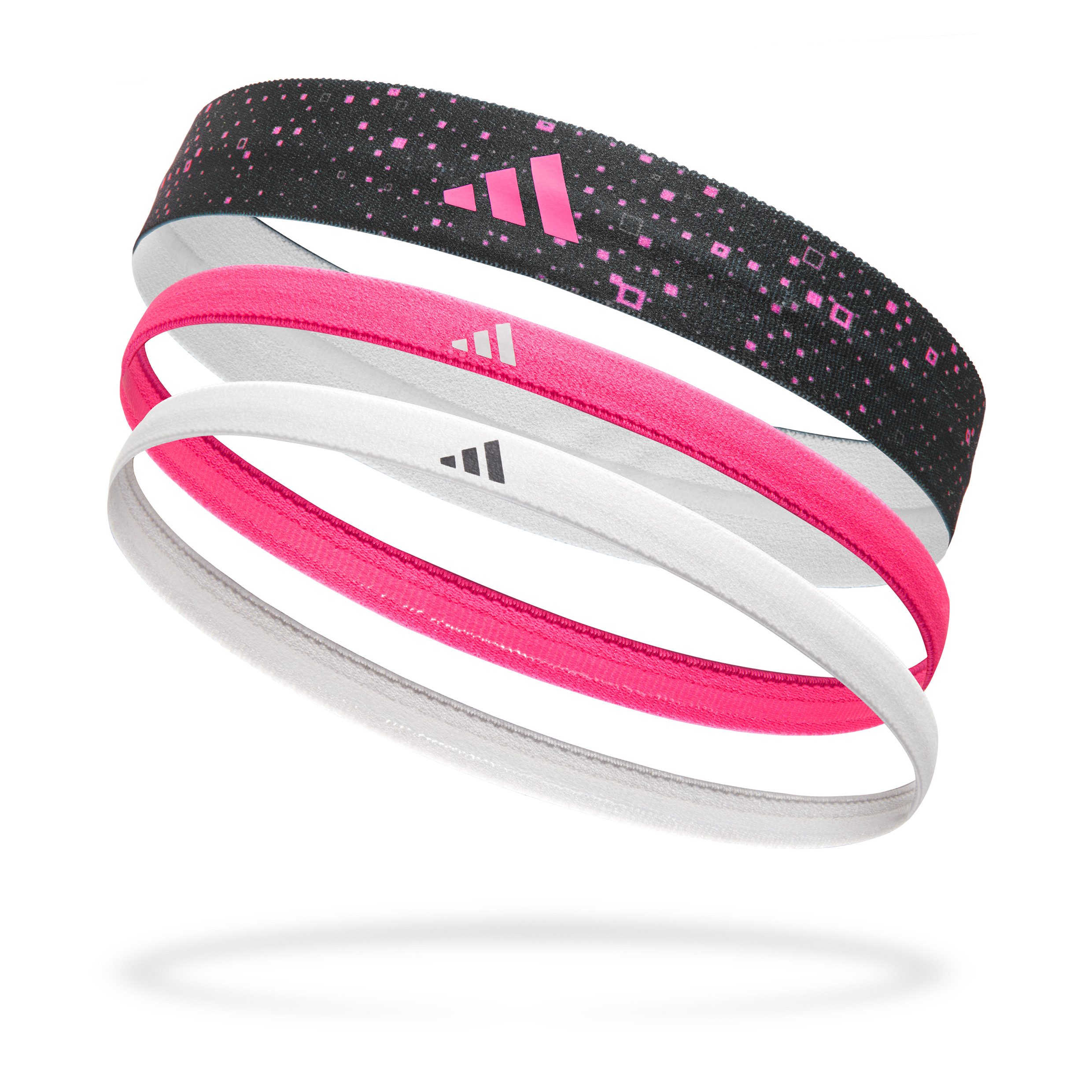 adidas Performance Haarband Hairbands (Graphic), 3-tlg., Ideal für den Einsatz bei allen Arten von Training und Sport