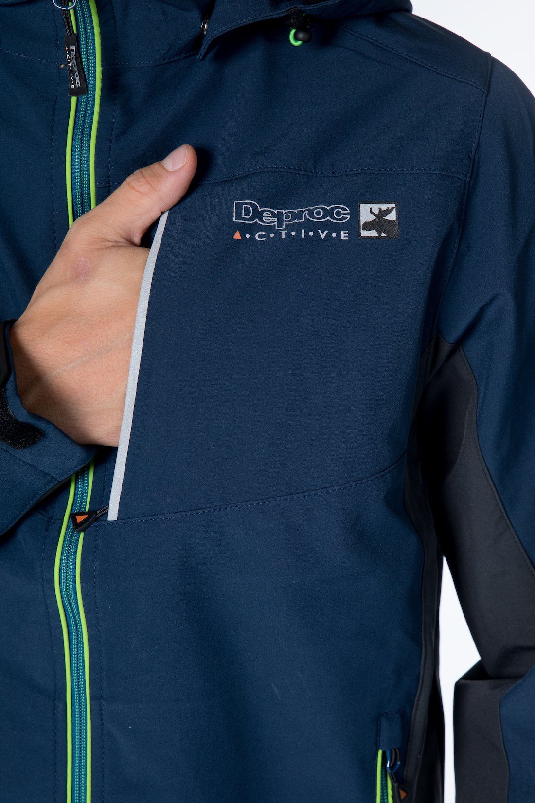 DEPROC Active Softshelljacke NUNAVUT CS NEW MEN auch in Großen Größen erhältlich