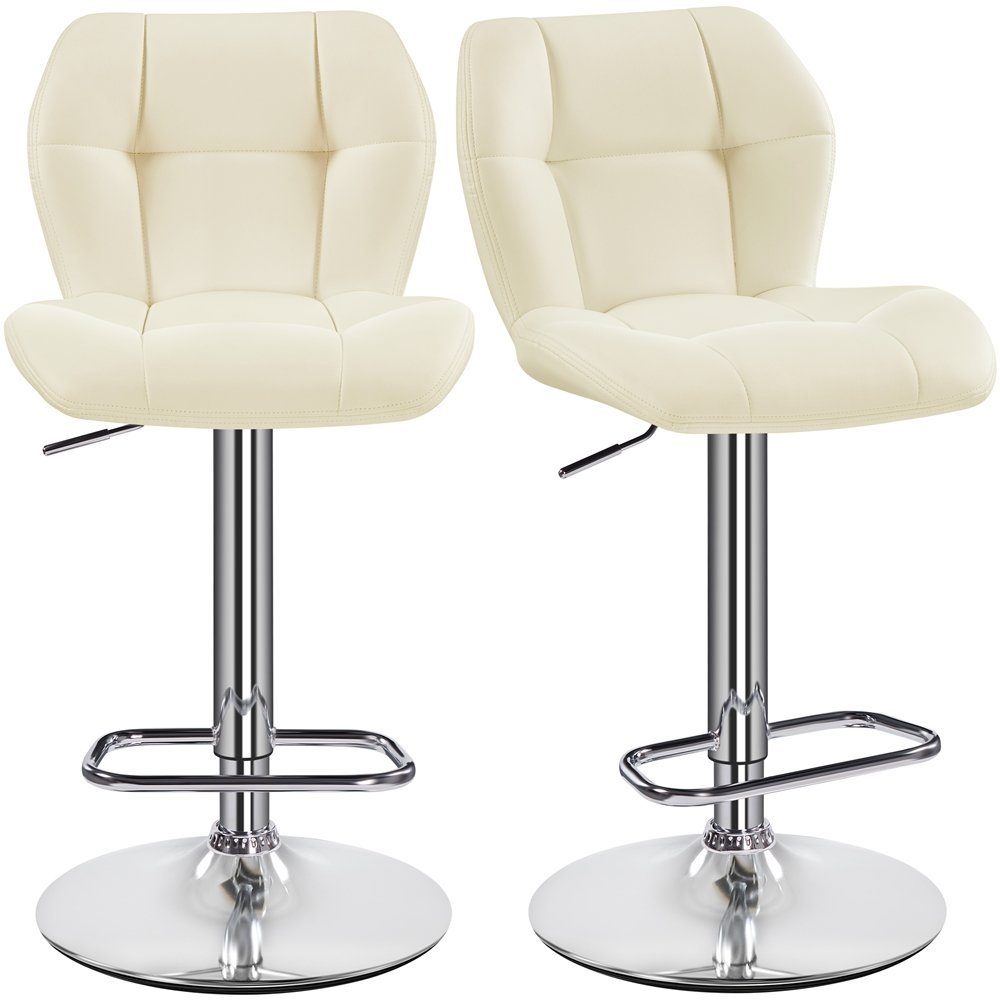 Yaheetech Barhocker 360° Drehbare Hocker mit Fußstütze (2 St), 1/2/4/6er-Se günstig online kaufen