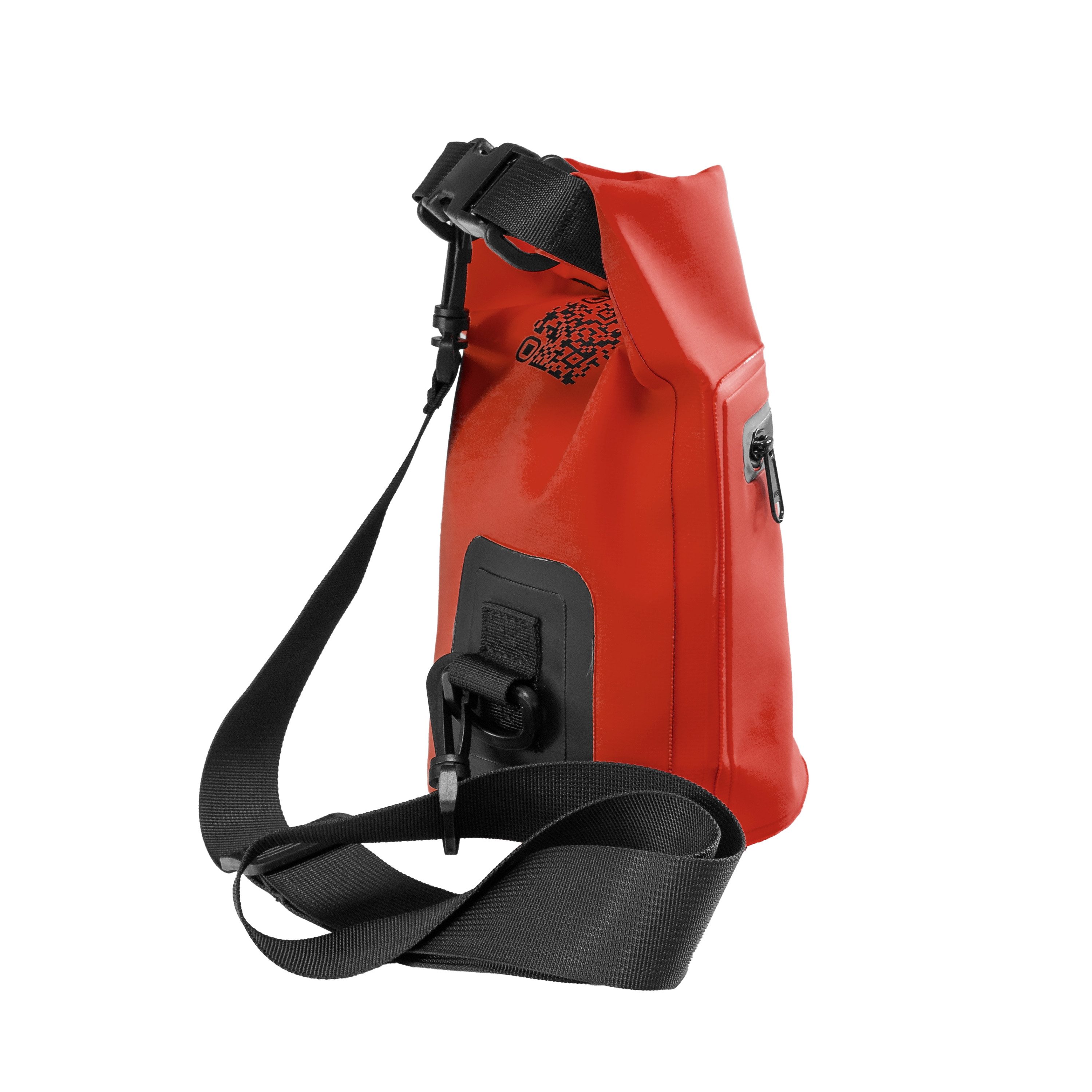 SCHNORR Rucksack Drybag 2 Liter Rot Tasche Seesack Packsack Wasserdicht Rollbeutel