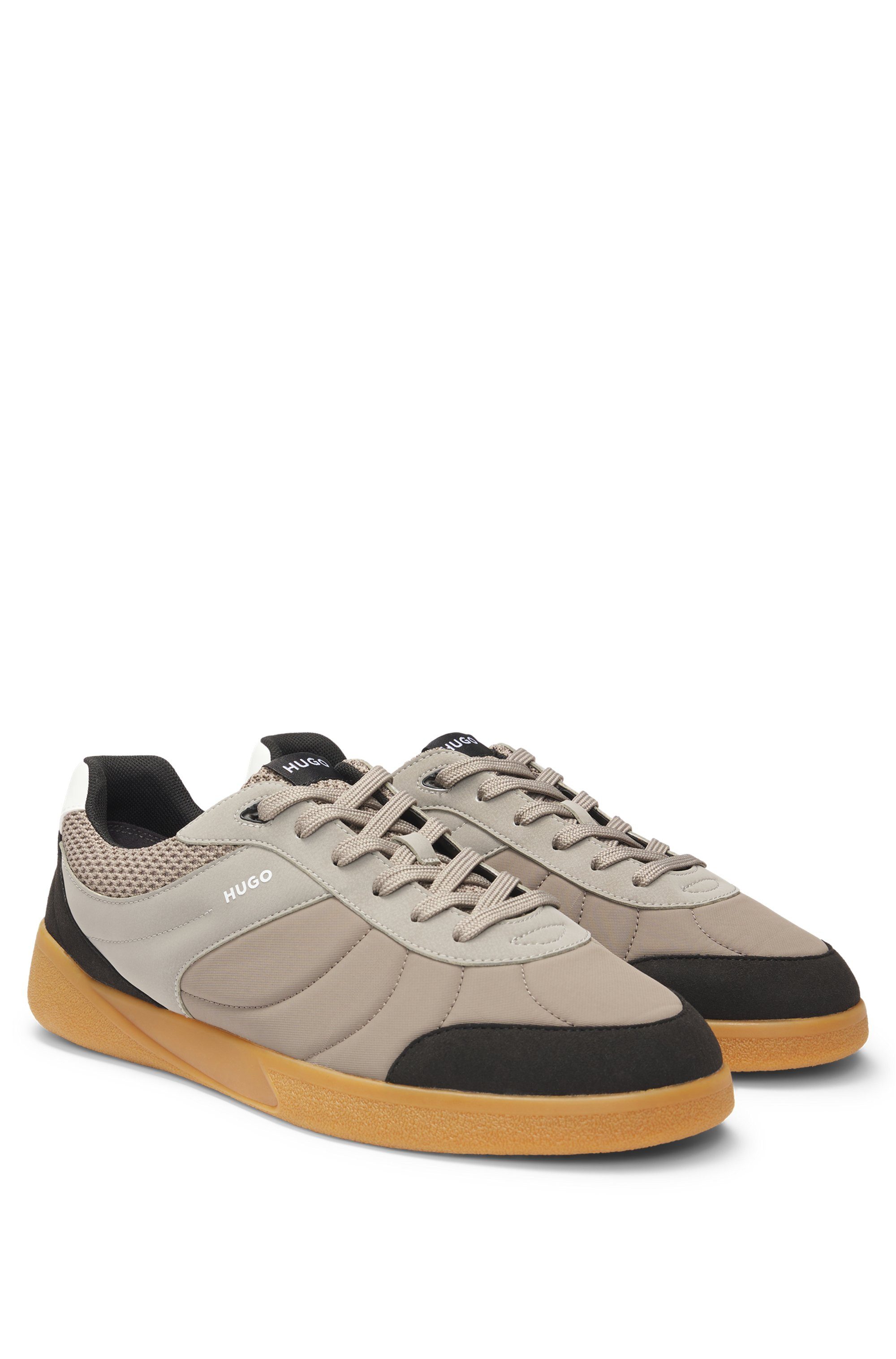 HUGO Riven_Tenn Sneaker Freizeitschuh, Retro-Sneaker, Halbschuh, Trend Snea günstig online kaufen