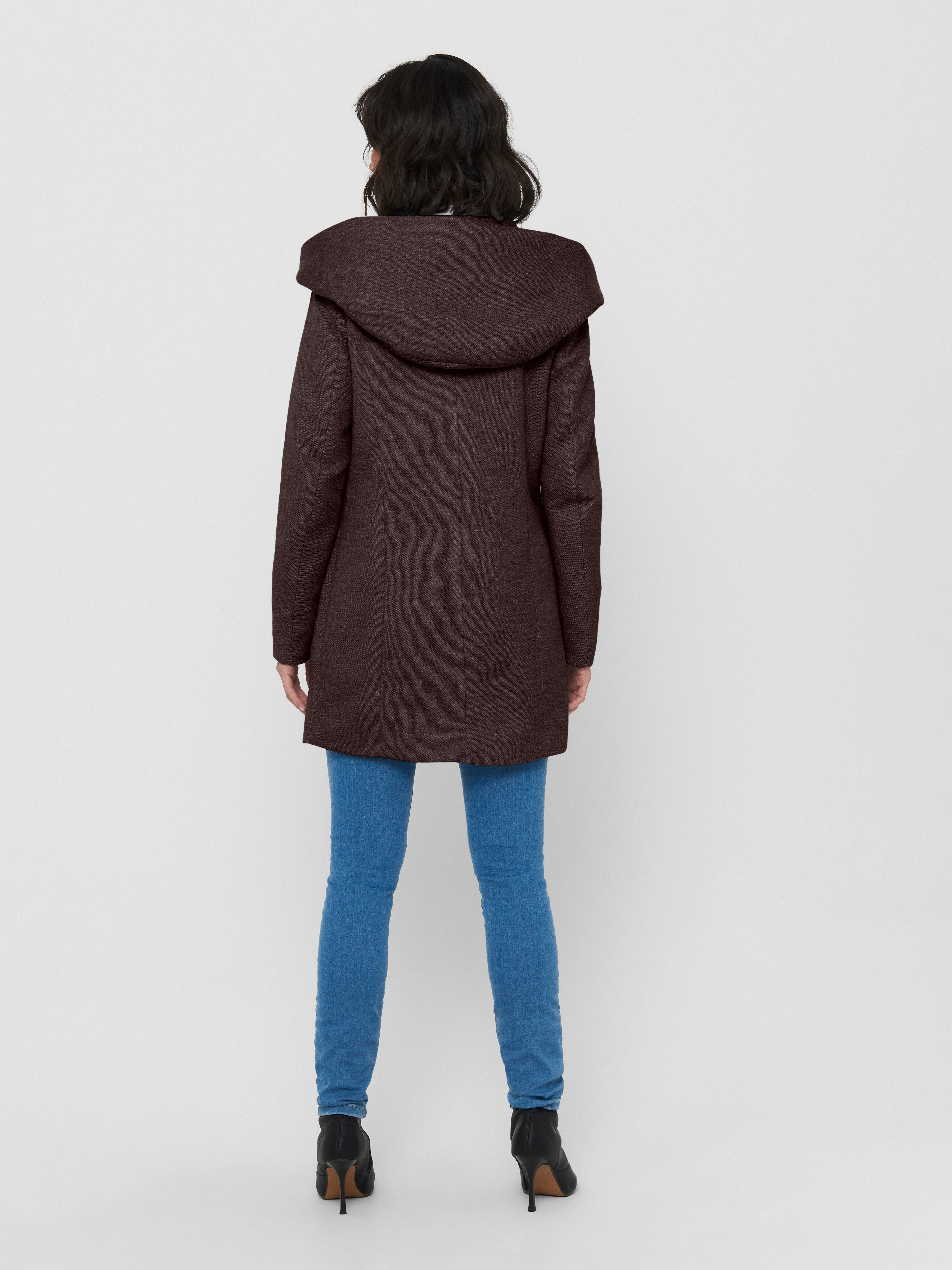 ONLY Kurzmantel ONLSEDONA LIGHT COAT OTW NOOS verdeckte Knopfleiste und Reißverschluss – Bild 2 von 4