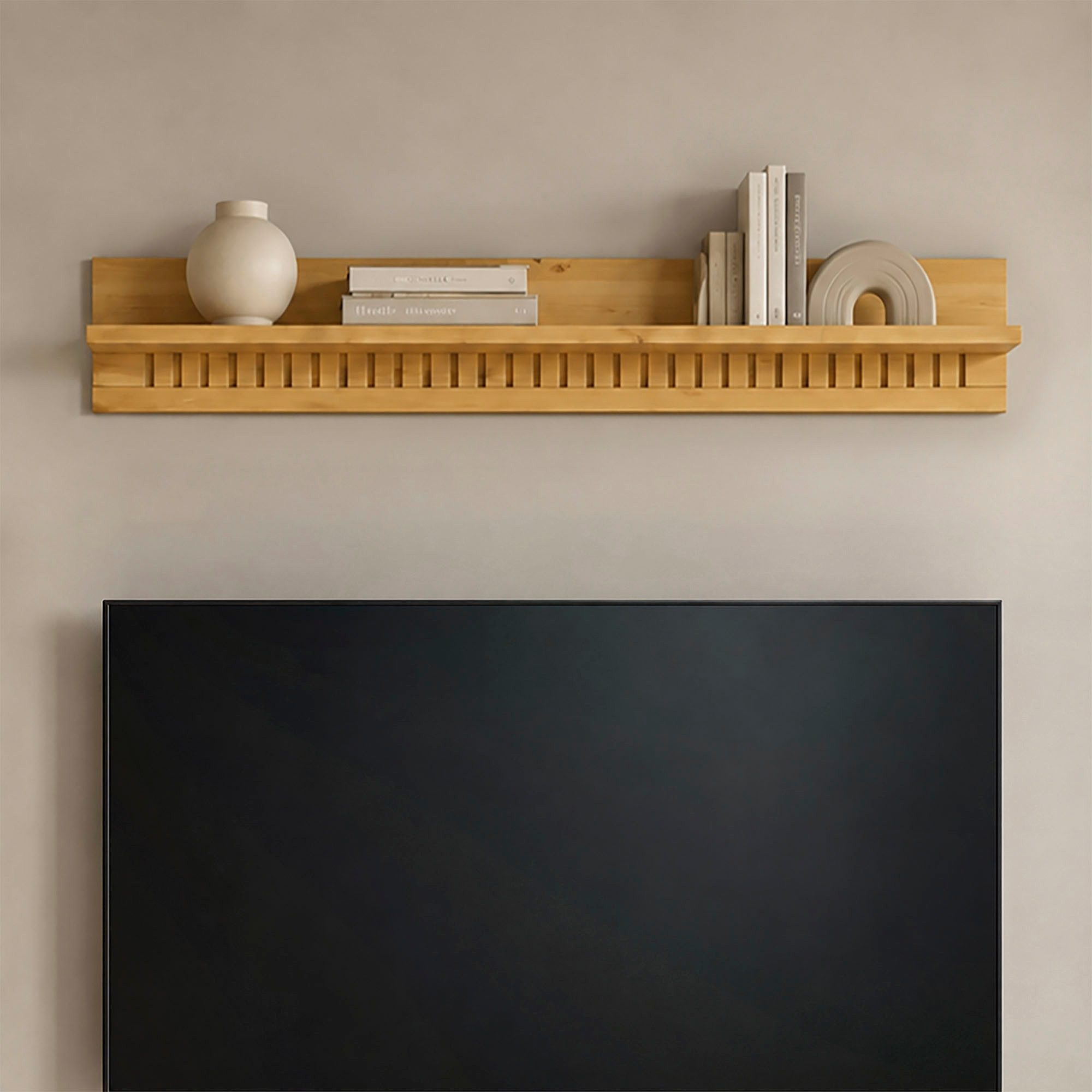 OTTO home Wandboard Cubrix, aus massivem Kiefernholz, in zwei unterschiedlichen Breiten