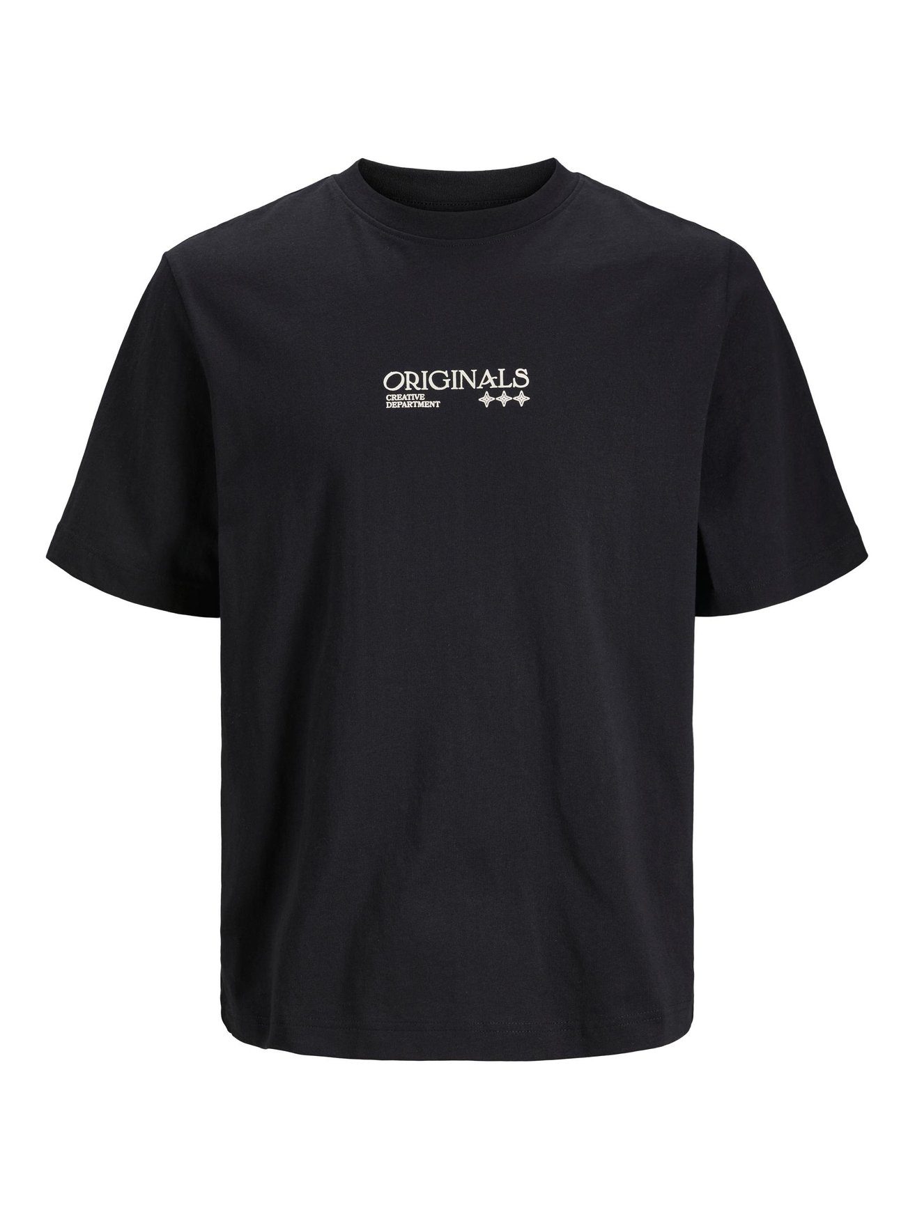 Jack & Jones JORGRACIA 5532 Print T-Shirt Graphic in T-Shirt Kurzarm Schwarz-2