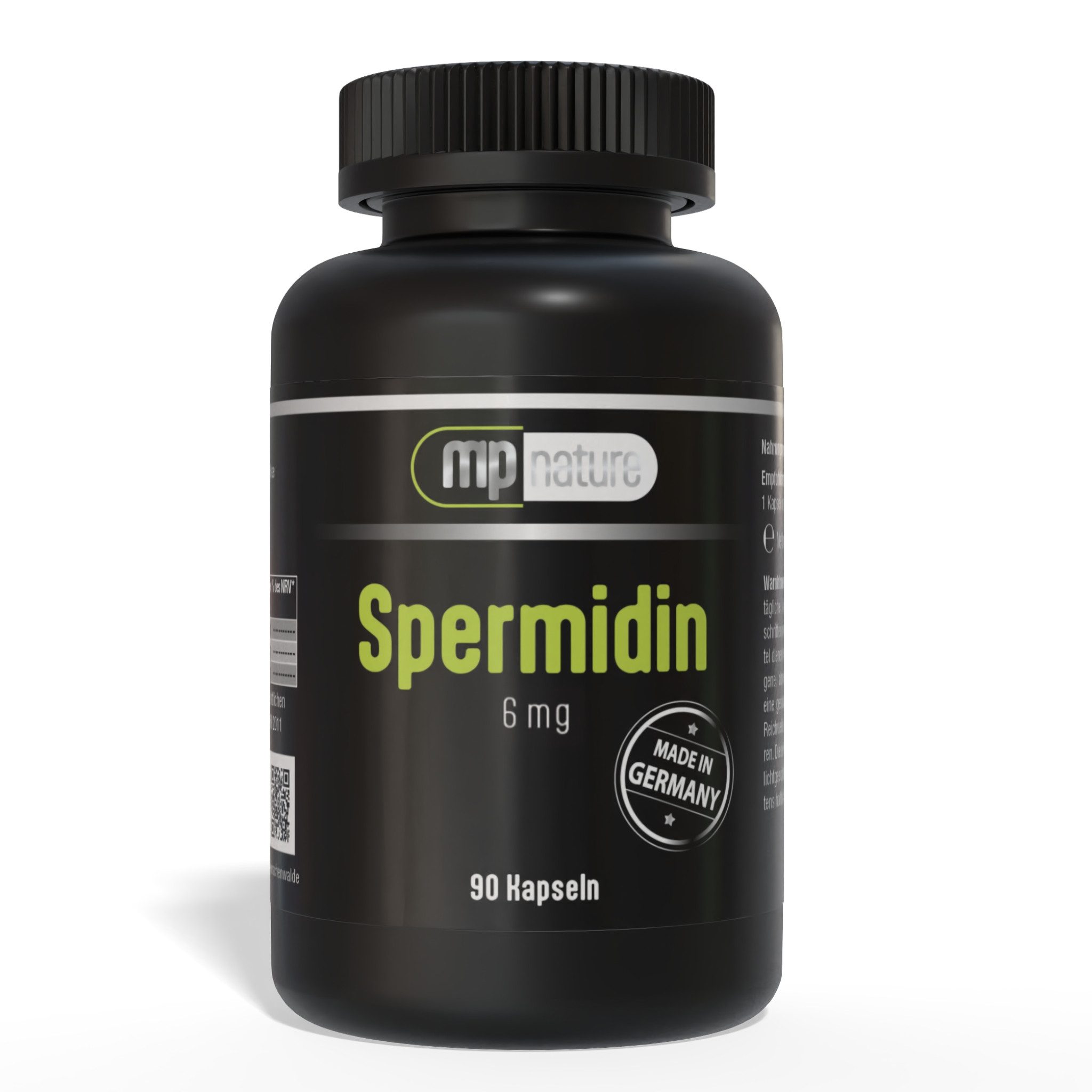 Spermidin 6mg, Vegan, Glutenfrei, Kapseln
