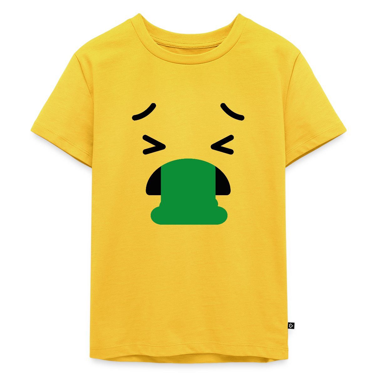 T-Shirt Emoticon Übergeben Kostüm Karneval Gruppenkostüm Kinder Premium T-Shir