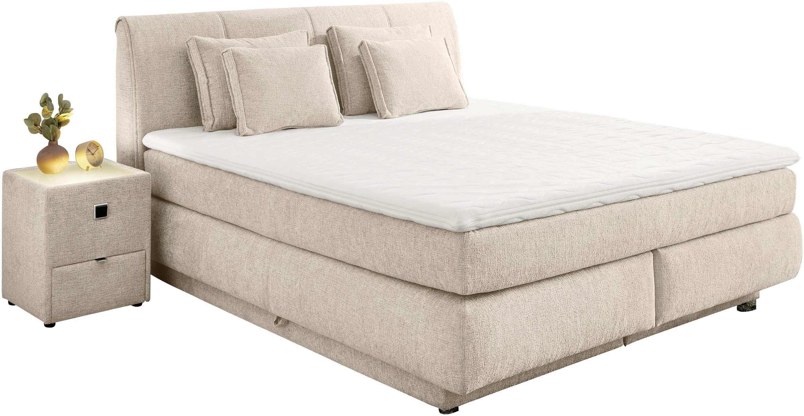 Jockenhöfer Gruppe Boxspringbett "Carla", OTTOs Choice! Topseller, wahlweis günstig online kaufen