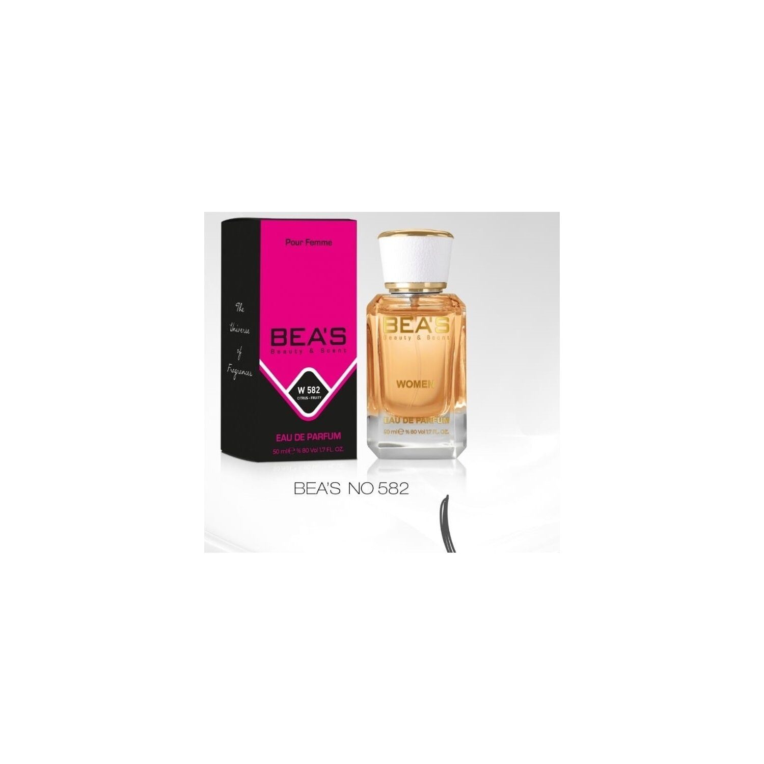 BEA'S Eau de Parfum Beauty & Scent W 582 Citrus Fruity Eau De Parfum 50 ml