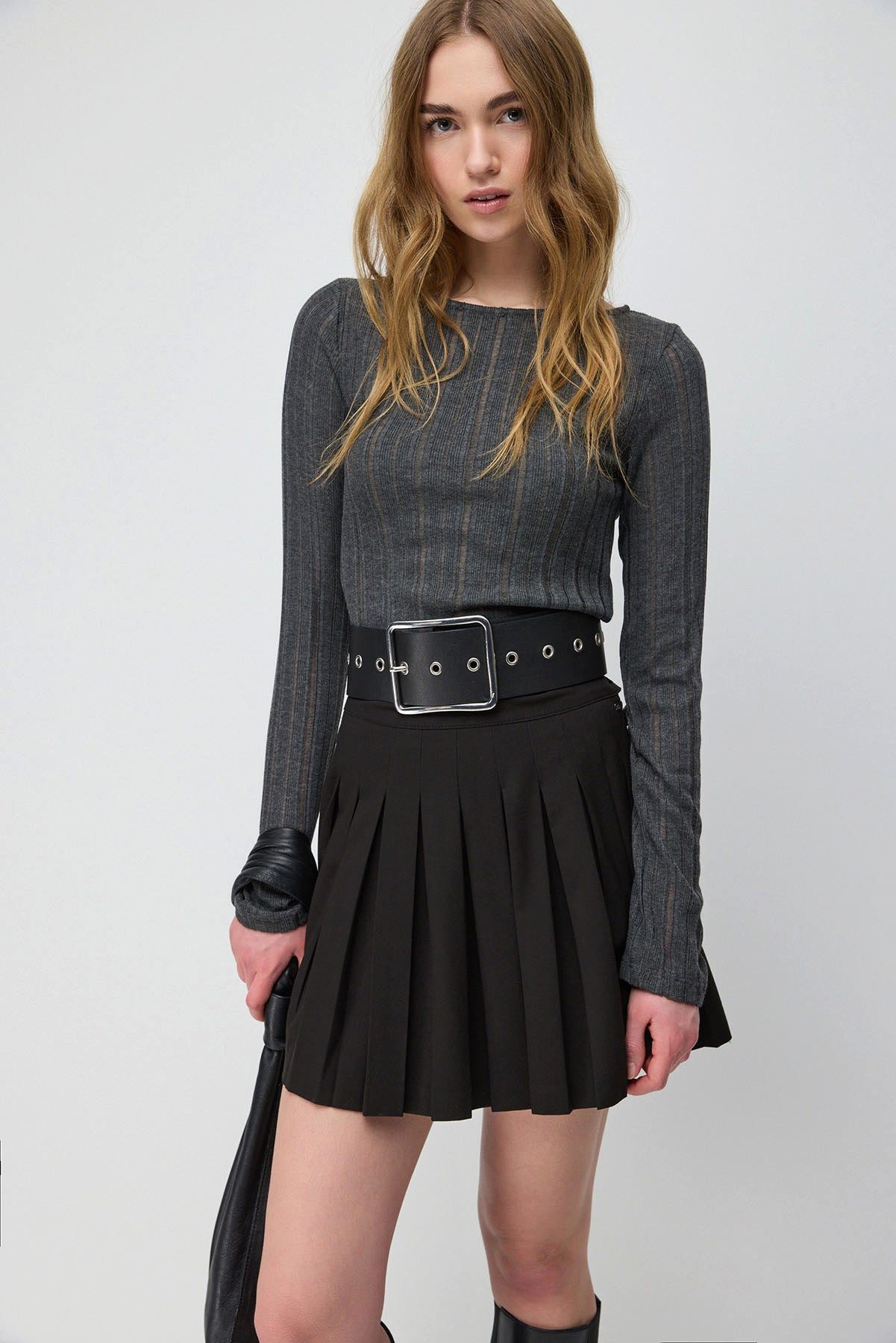 No Matter What Blusentop Langarmbluse