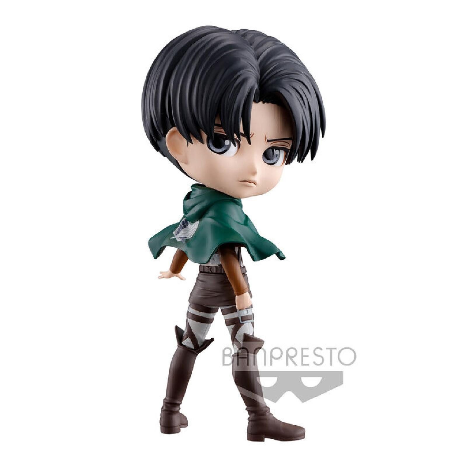 Banpresto Sammelfigur Attack On Titan Levy Ver.A Q posket Figur 14cm