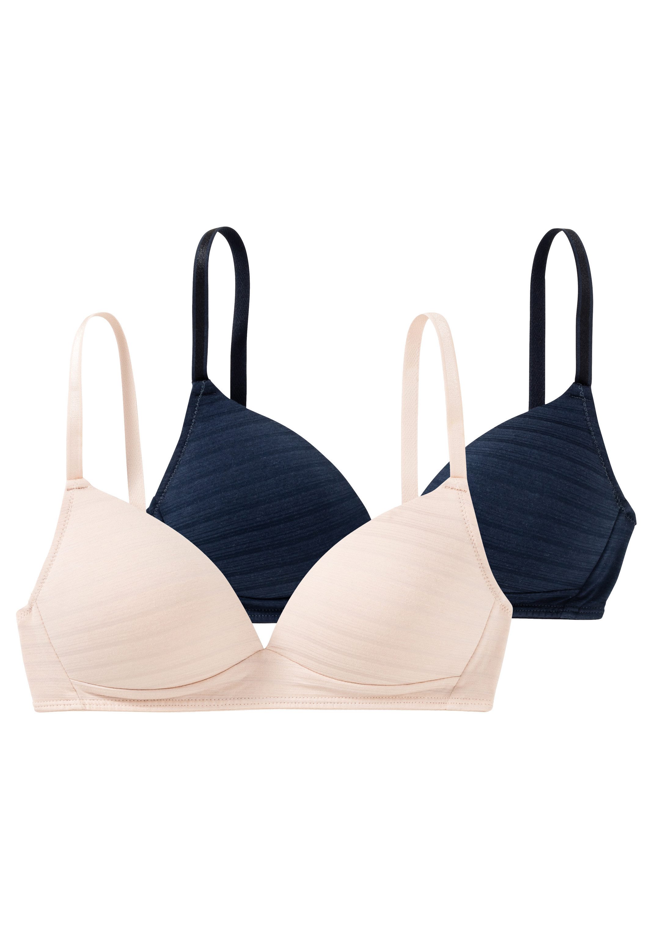 Speidel Schalen-BH 2er Pack Cotton & More (Spar-Set, 2-tlg) Schalen-BH - Baumwolle - Atmungsaktiv