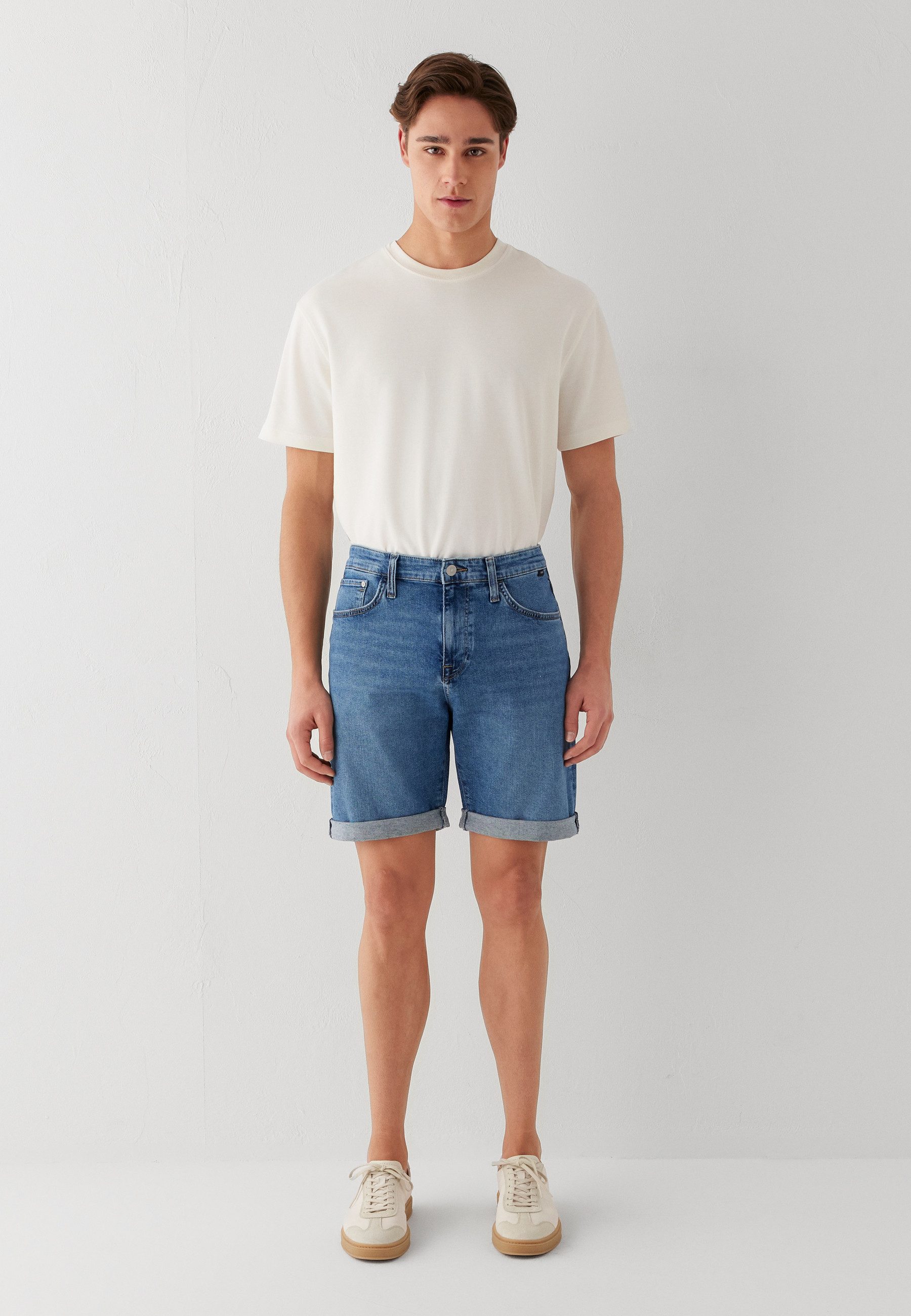 Mavi Straight-Jeans BRIAN Slim Fit Denim Shorts