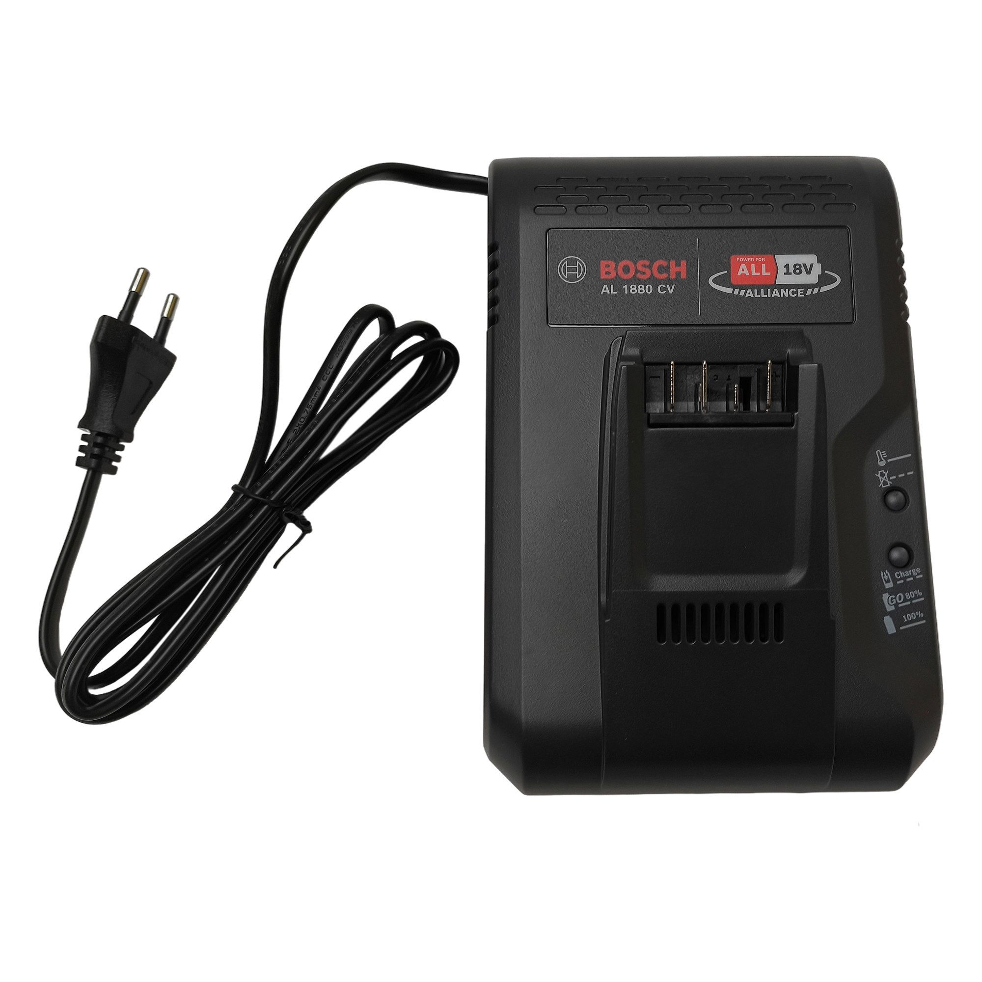 BOSCH Schnellladegerät 12023467 AL1880CV Ladestation (für Akku Staubsauger Werkzeuge Gartengeräte)