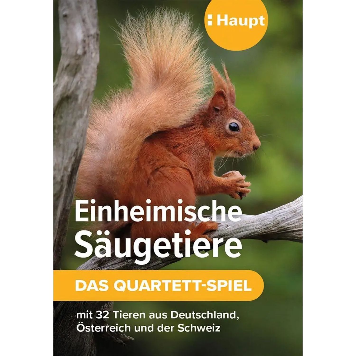 Haupt Spiel Einheimische Säugetiere - das Quartett-Spiel