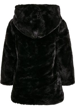 URBAN CLASSICS Winterjacke Urban Classics Damen Girls Hooded Teddy Coat (1-St)