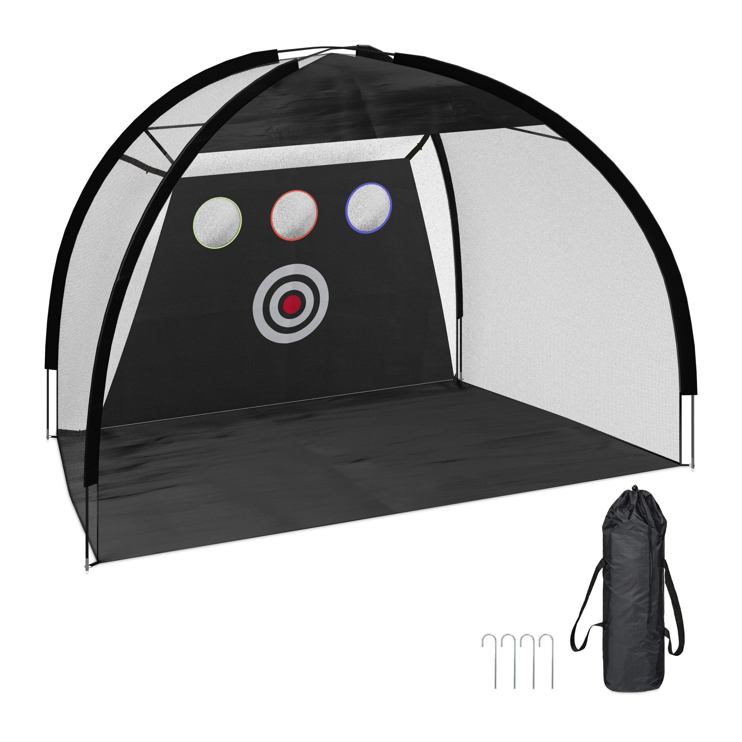 Golfnetz Schwarzes Golf Übungsnetz