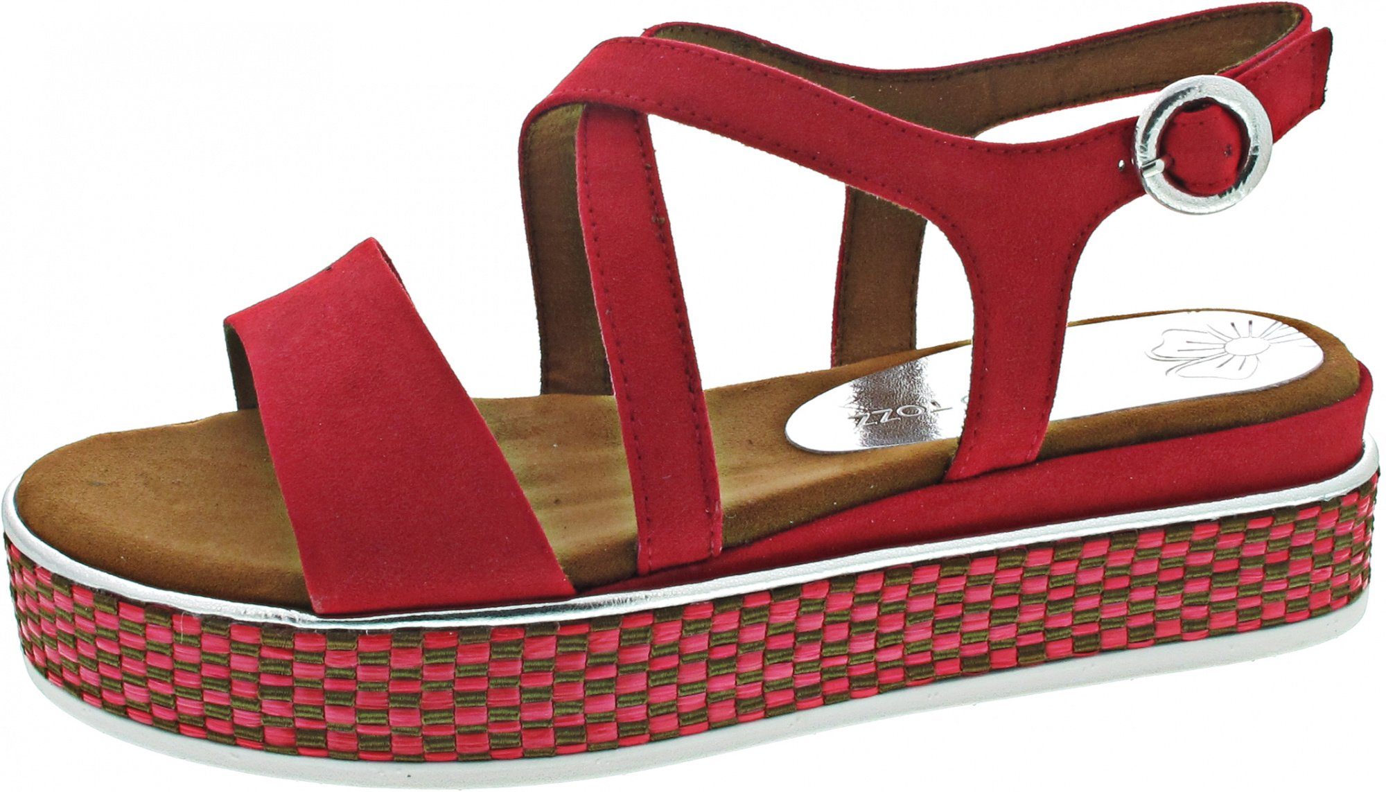 MARCO TOZZI Sandale 597 RED COMB