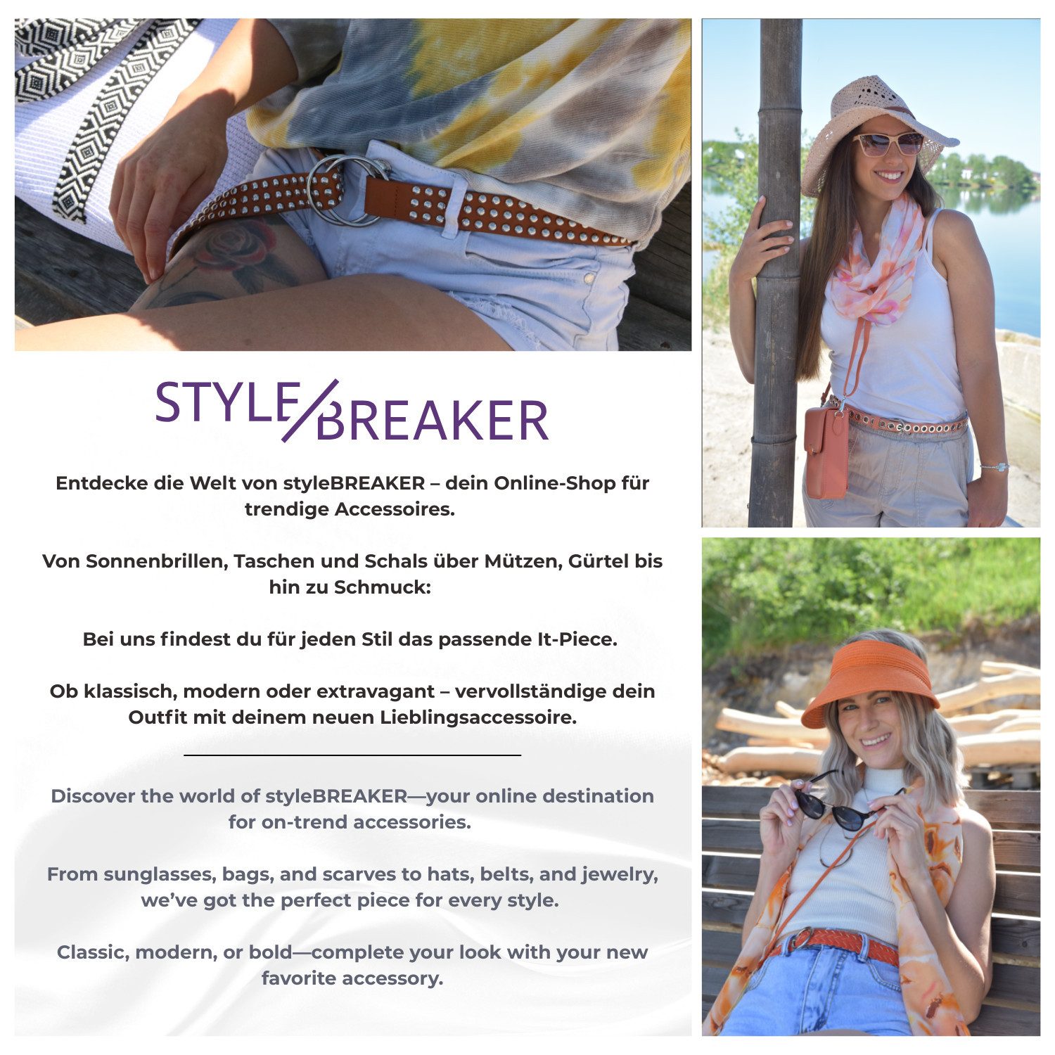 styleBREAKER Stoffgürtel Stoff Gürtel mit Azteken Muster und D-Ring Schnalle (1-St)