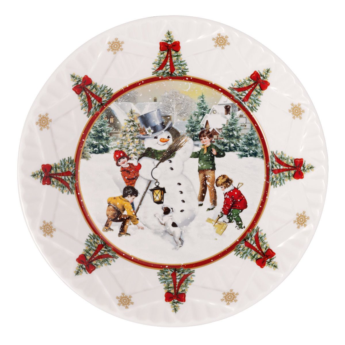 Villeroy & Boch Schale Toy's Fantasy Weihnachtsdekoration, Porzellan, 25 cm