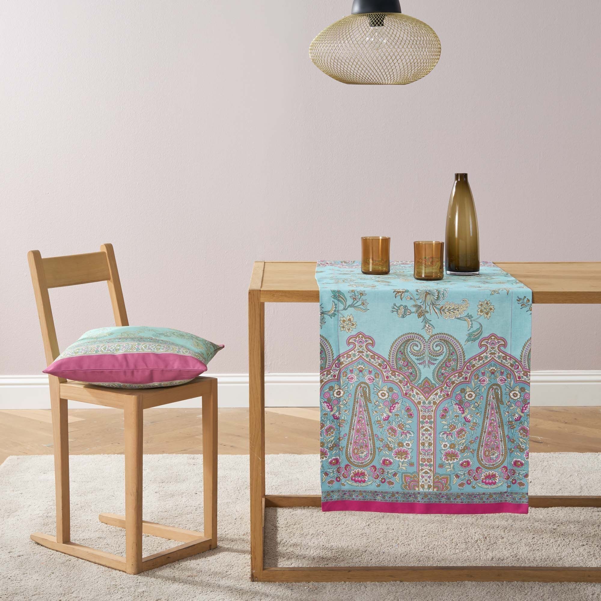 Bassetti Tischläufer INDIAN ROSES, aus Baumwolle mit orientalischem Muster