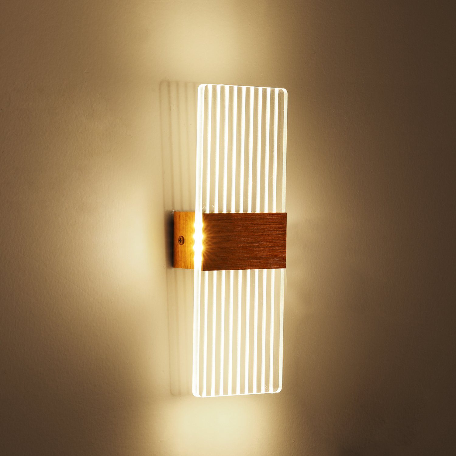 LETGOSPT LED Wandleuchte 5W Wandleuchte LED günstig online kaufen