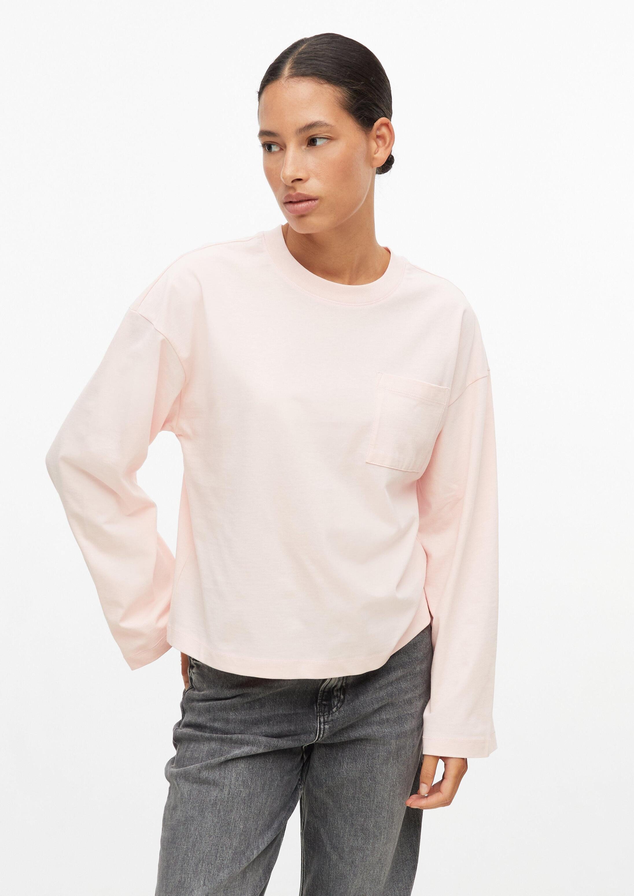 s.Oliver Langarmshirt T-Shirt T-Shirt mit weitem Arm