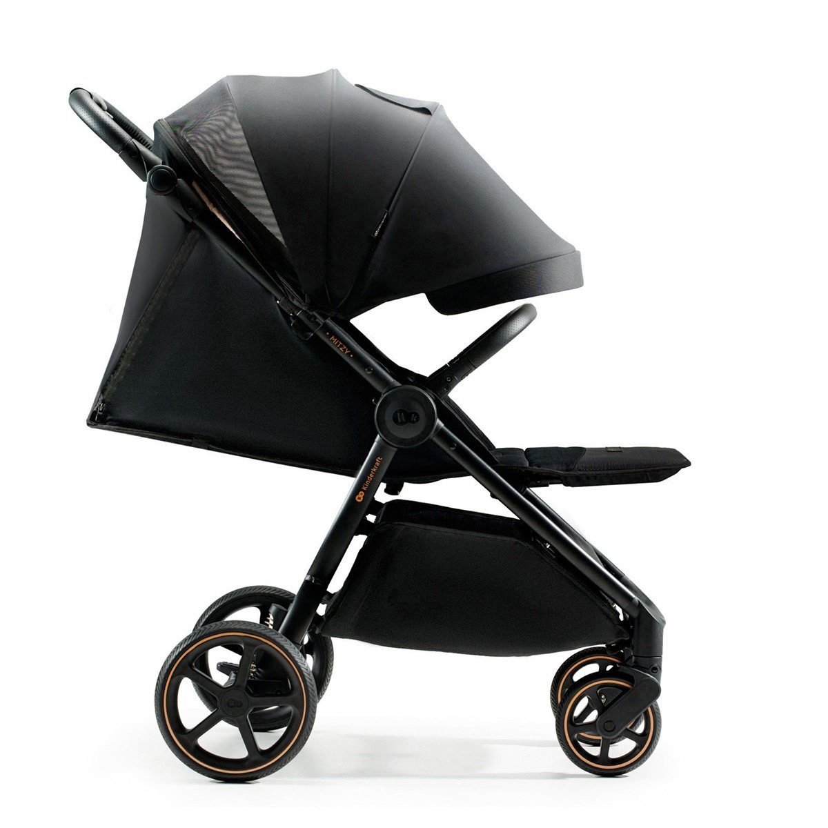 Kinderkraft Sportbuggy Kinderkraft Buggy Mitzy Kinderwagen Sportwagen schwarz Ink Black