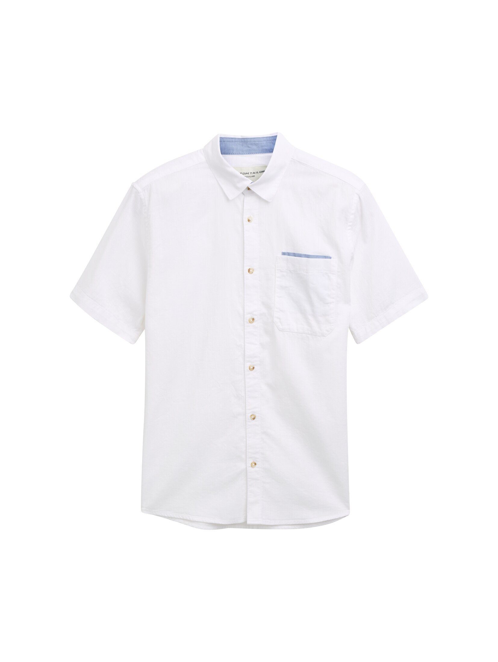 TOM TAILOR Kurzarmhemd Regular Fit Kurzarmhemd günstig online kaufen