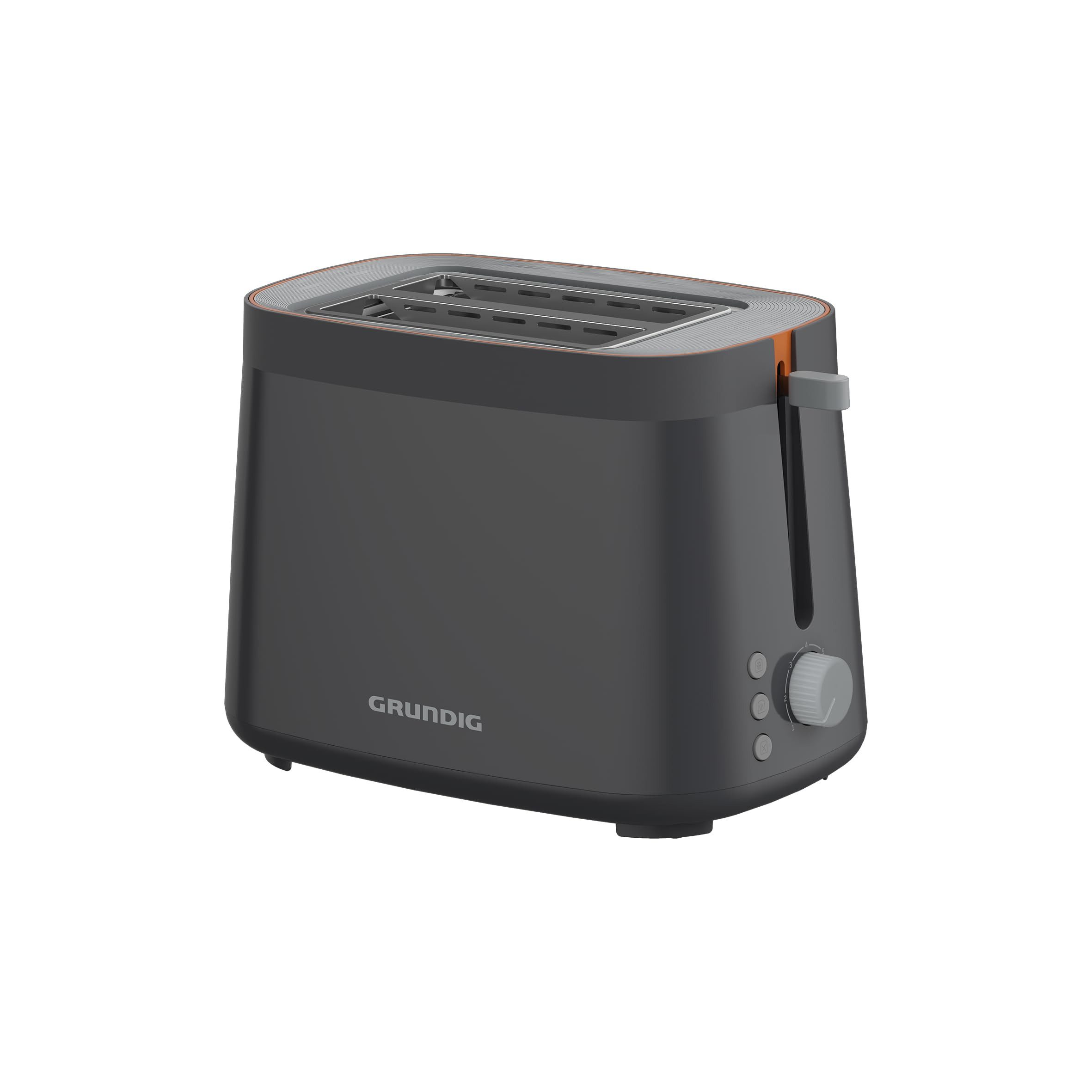 Grundig Toaster TA 5320, 800 Watt Leistung, 7 Bräunungsstufen, inklusive Aufsatz