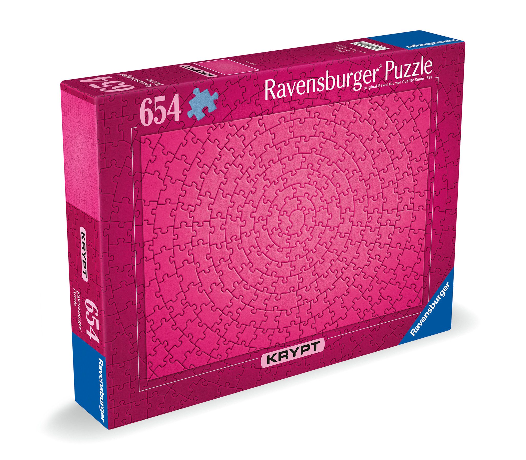Ravensburger Verlag GmbH Puzzle Ravensburger, Krypt Pink, 654 Teile Puzzle, 654 Puzzleteile