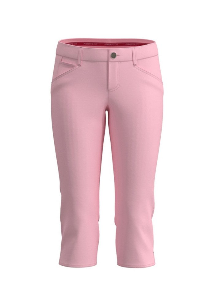 Golfshorts Alberto Golf Shorts Mona-C 3xDRY Cooler Rosa Damen