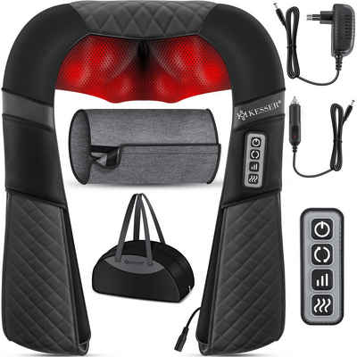 KESSER Nacken-Massagegerät, Nackenmassagegerät Shiatsu Massagegerät inkl.Tasche