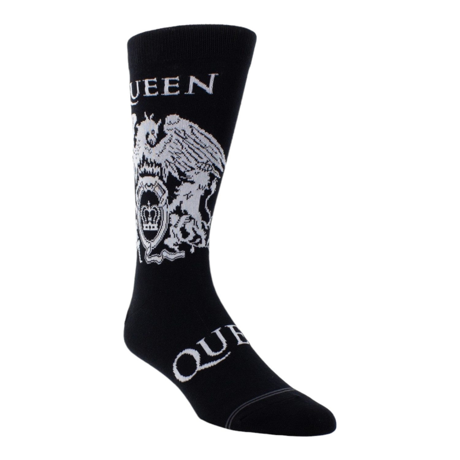 Freizeitsocken Socken Queen Fanartikel weißes Wappen Strümpfe in 40-46 im Paar