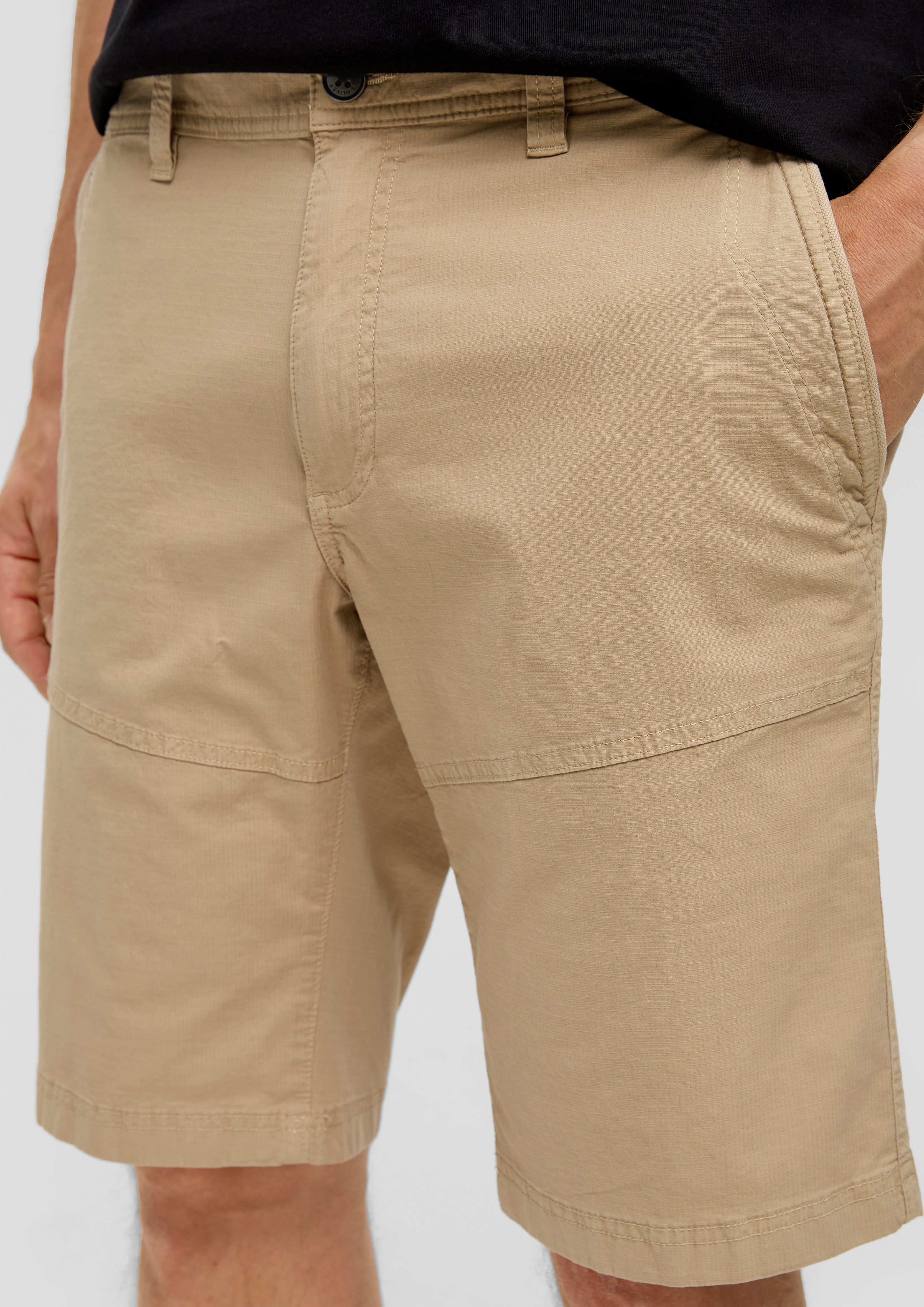 s.Oliver Bermudas Chino-Shorts aus Baumwollstretch mit günstig online kaufen