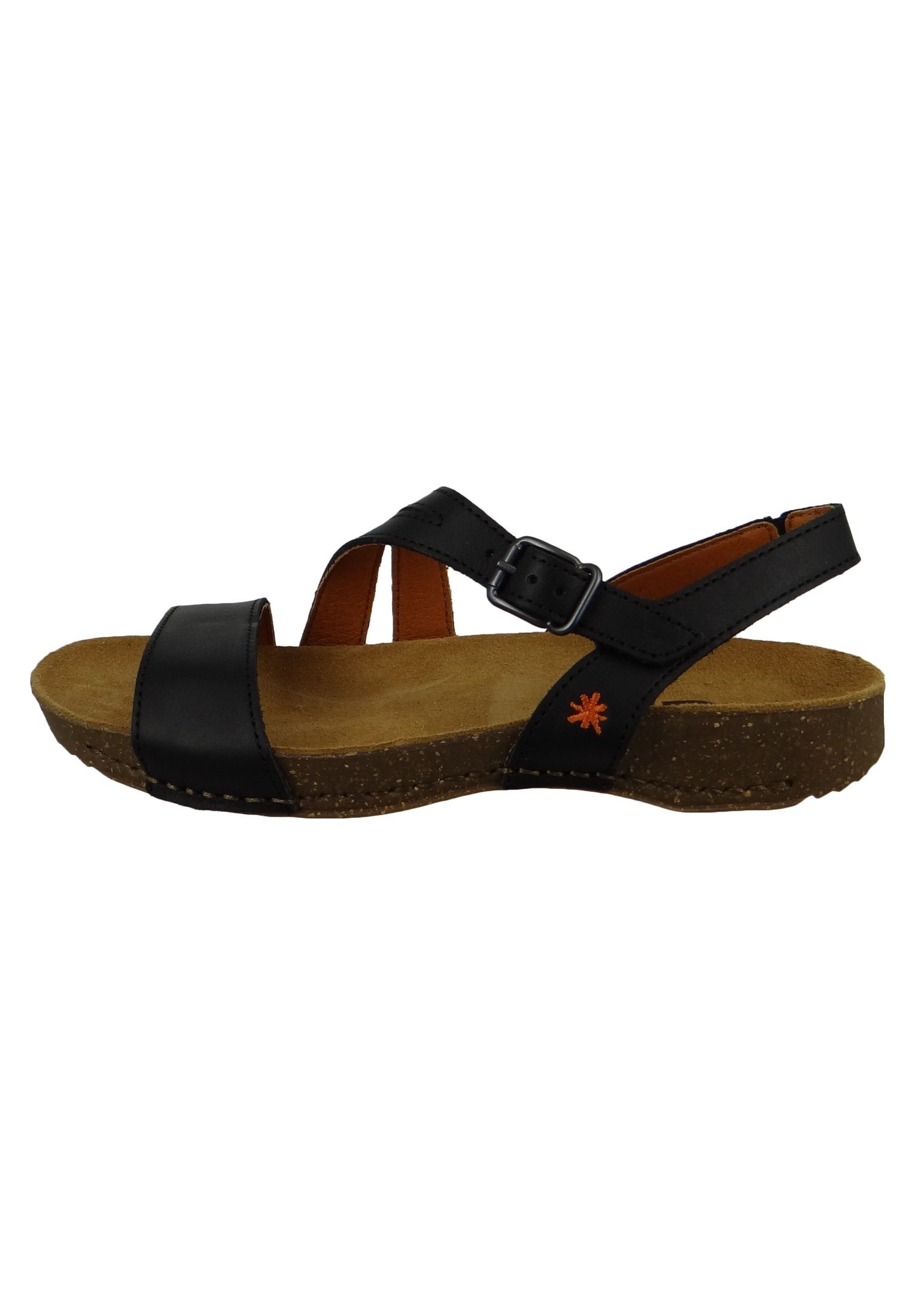 Art 1045 I Breathe Black Sandale