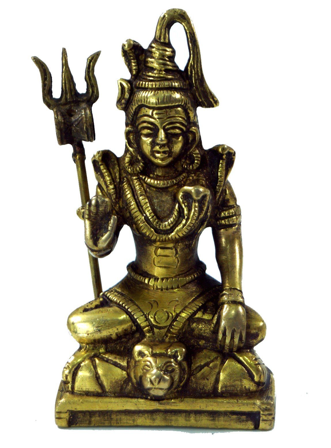 Guru-Shop Dekofigur Shiva Talisman aus Indien - Motiv 6