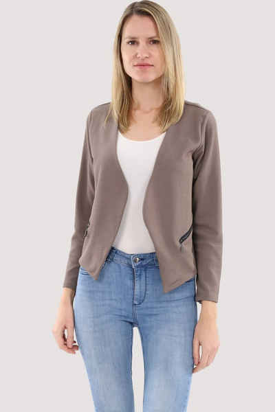 malito more than fashion Jackenblazer 6040 Sweatblazer im Basic-Look